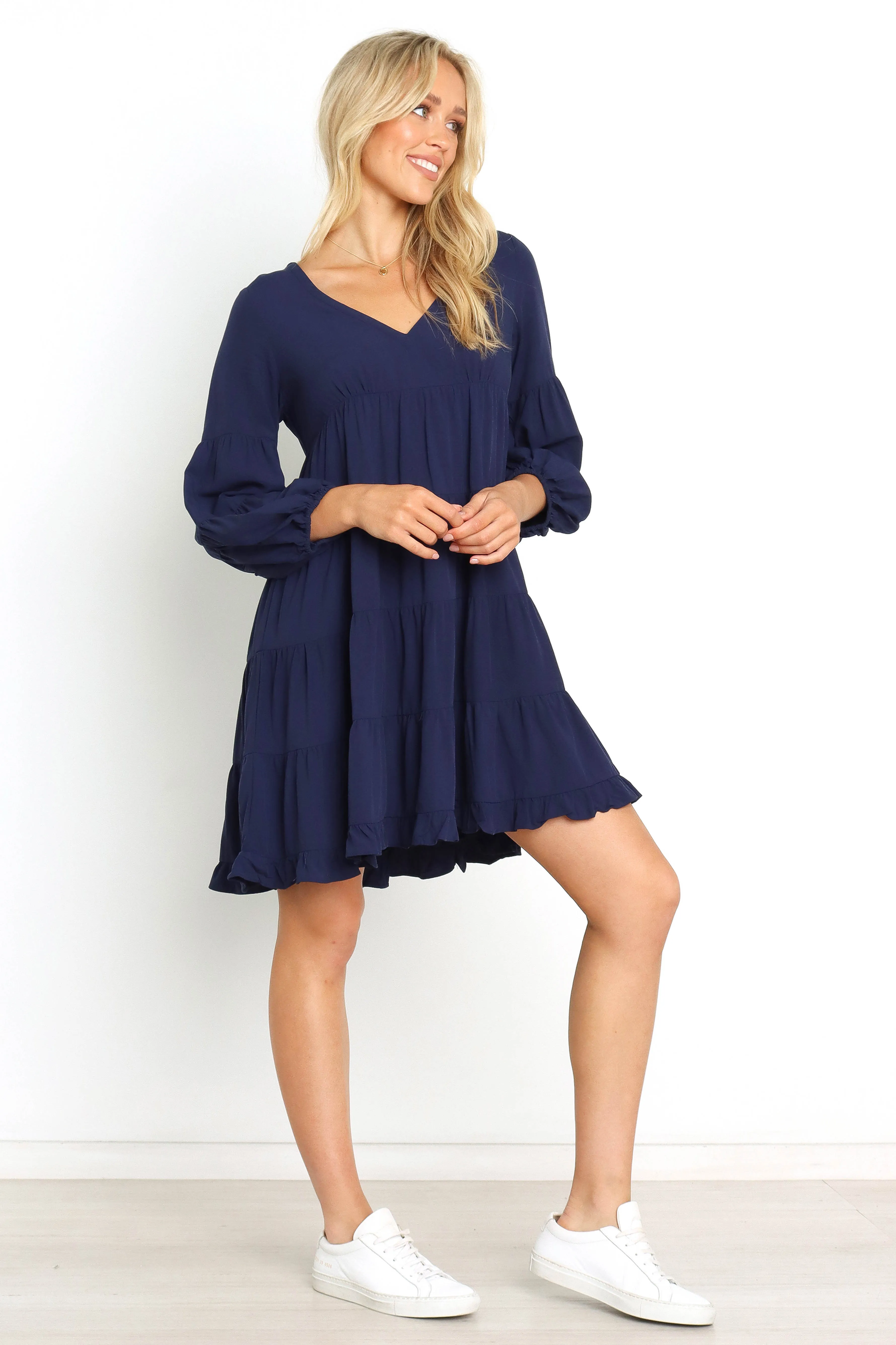 Alua Dress - Navy sold by Petal & Pup product image thumbnail 5