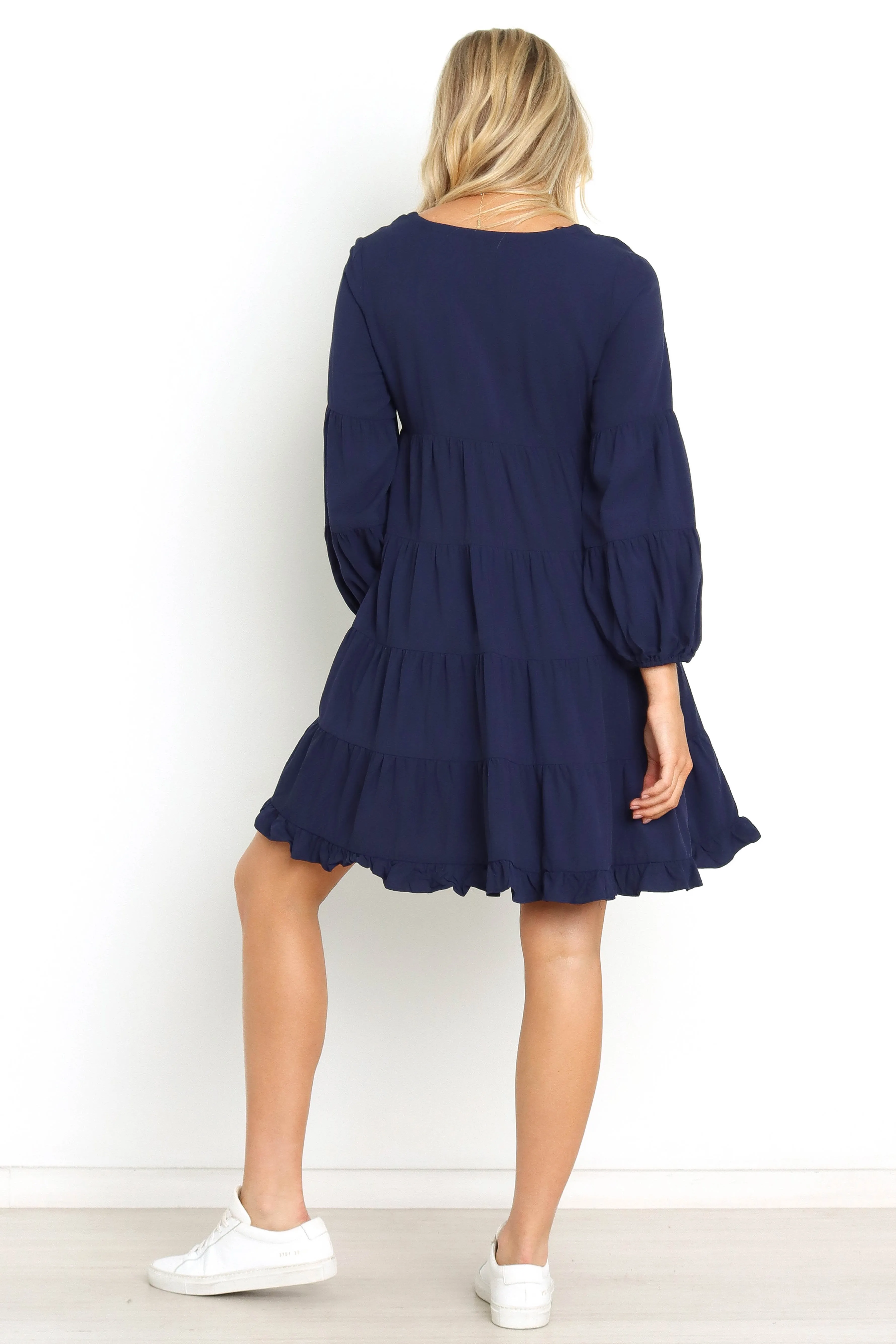 Alua Dress - Navy sold by Petal & Pup product image thumbnail 4