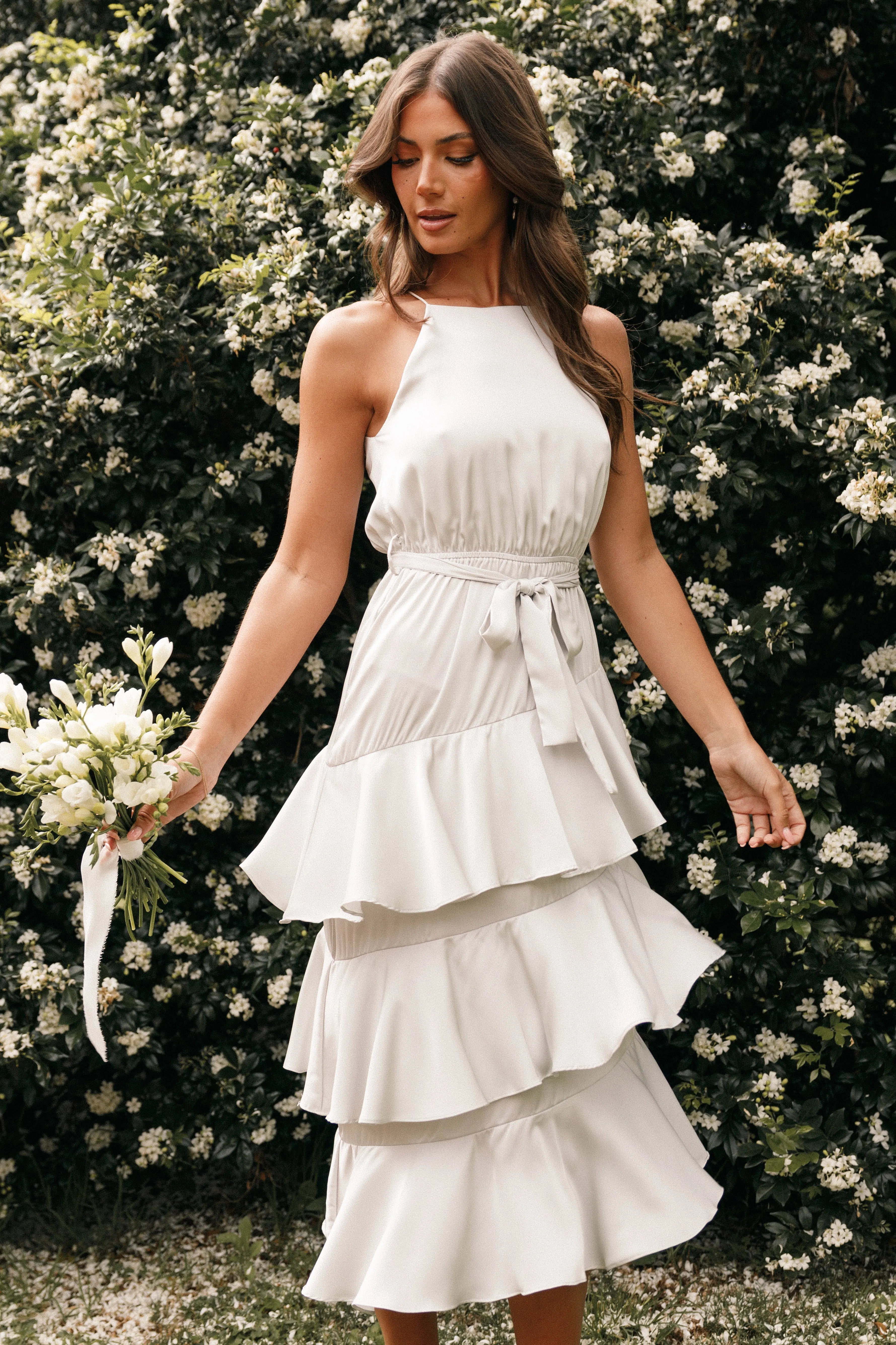 Seychelle Dress - Silver sold by Petal & Pup