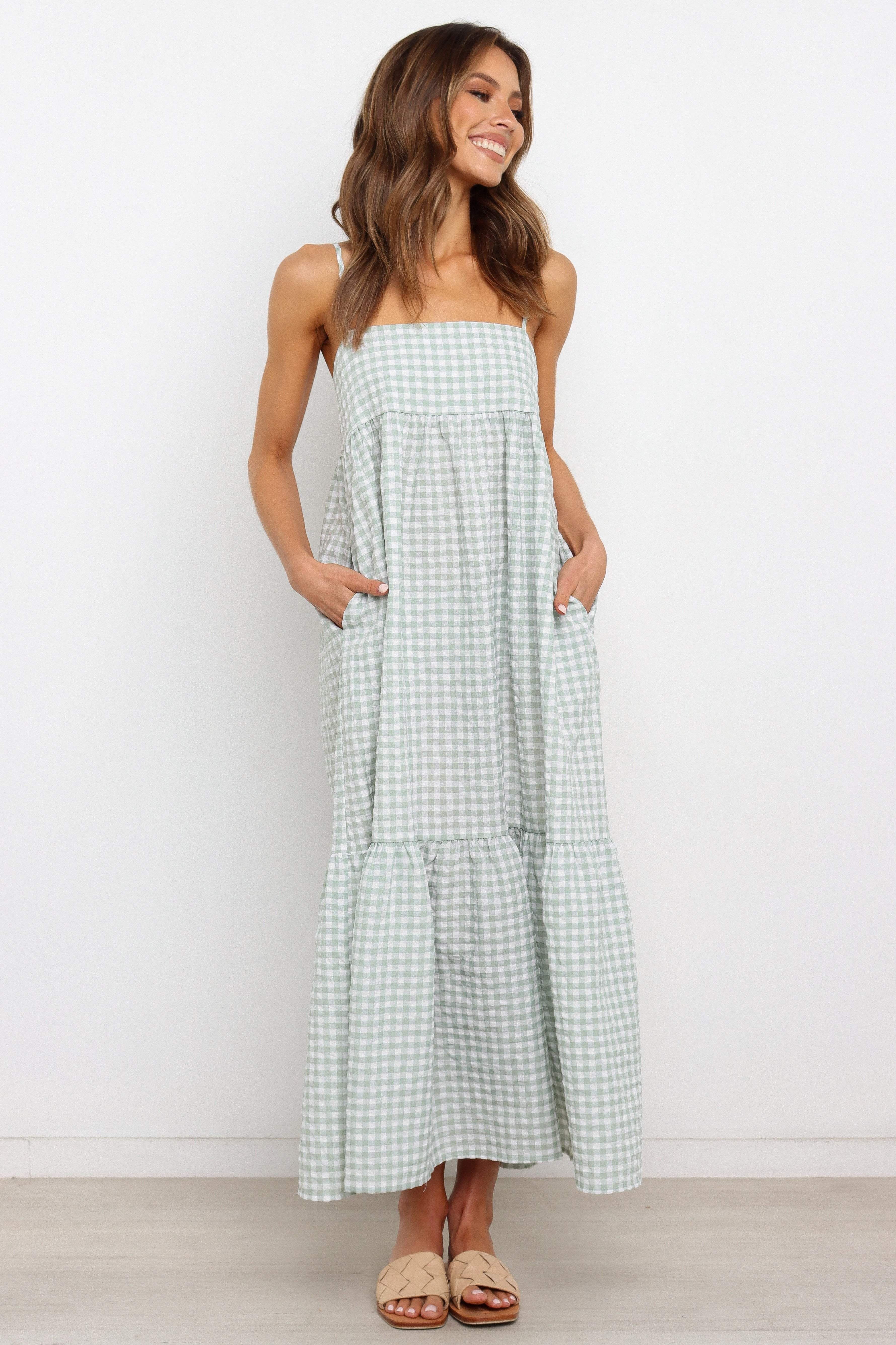 Bradley Dress - Green sold by Petal & Pup product image thumbnail 4