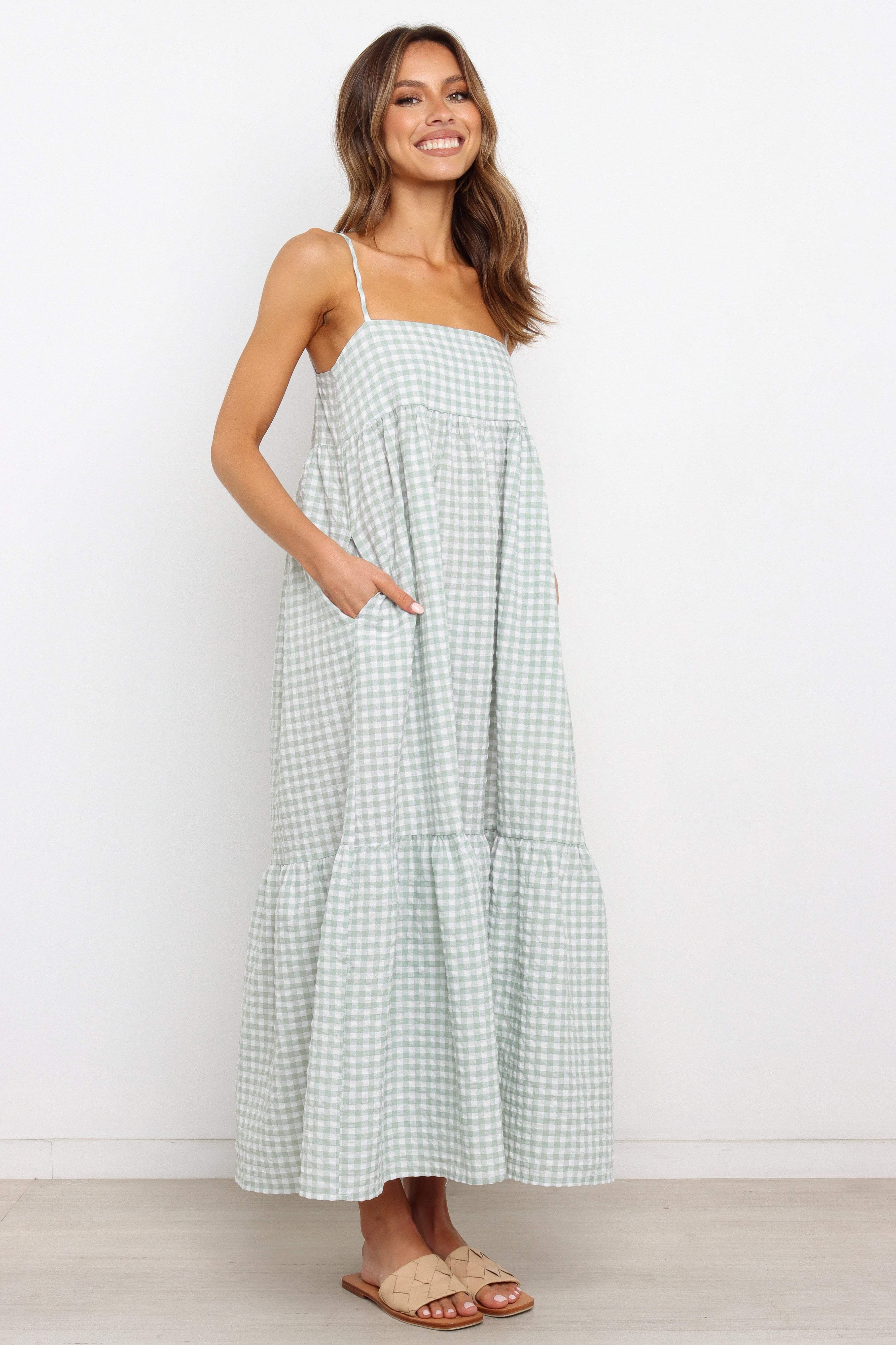 Bradley Dress - Green sold by Petal & Pup product image thumbnail 3