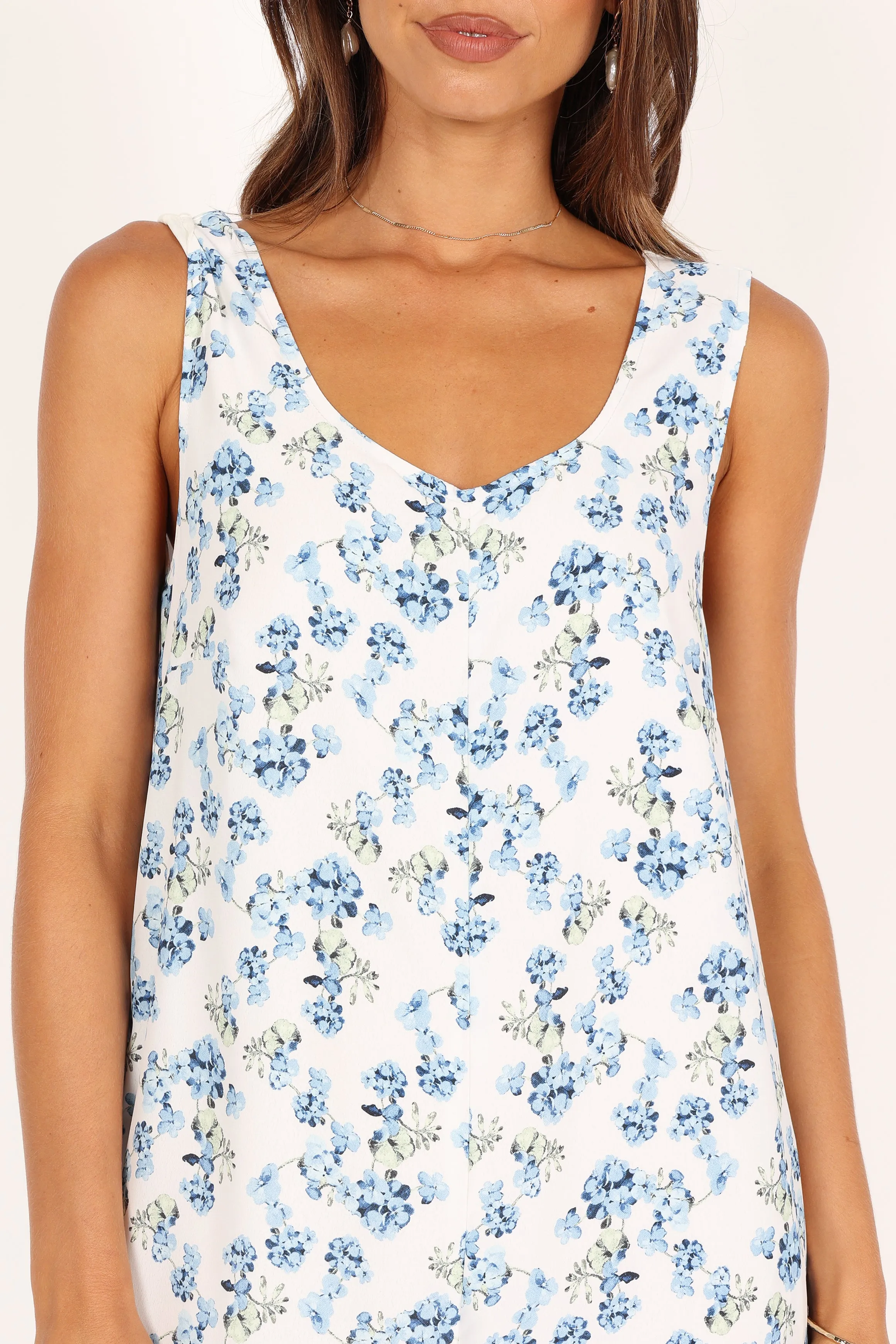 Surreal Jumpsuit - White Floral sold by Petal & Pup product image thumbnail 4