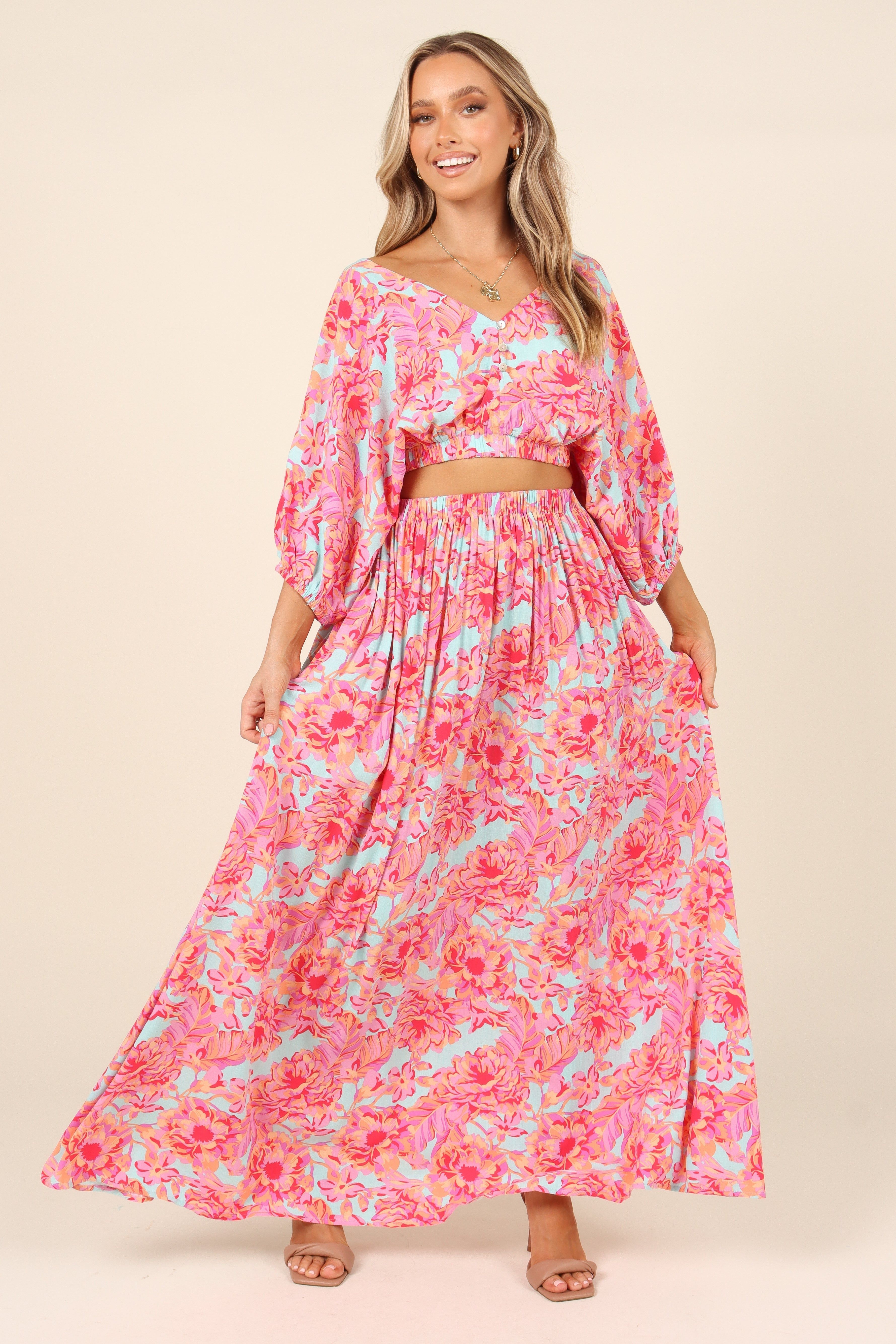 Berry Skirt - Pink sold by Petal & Pup