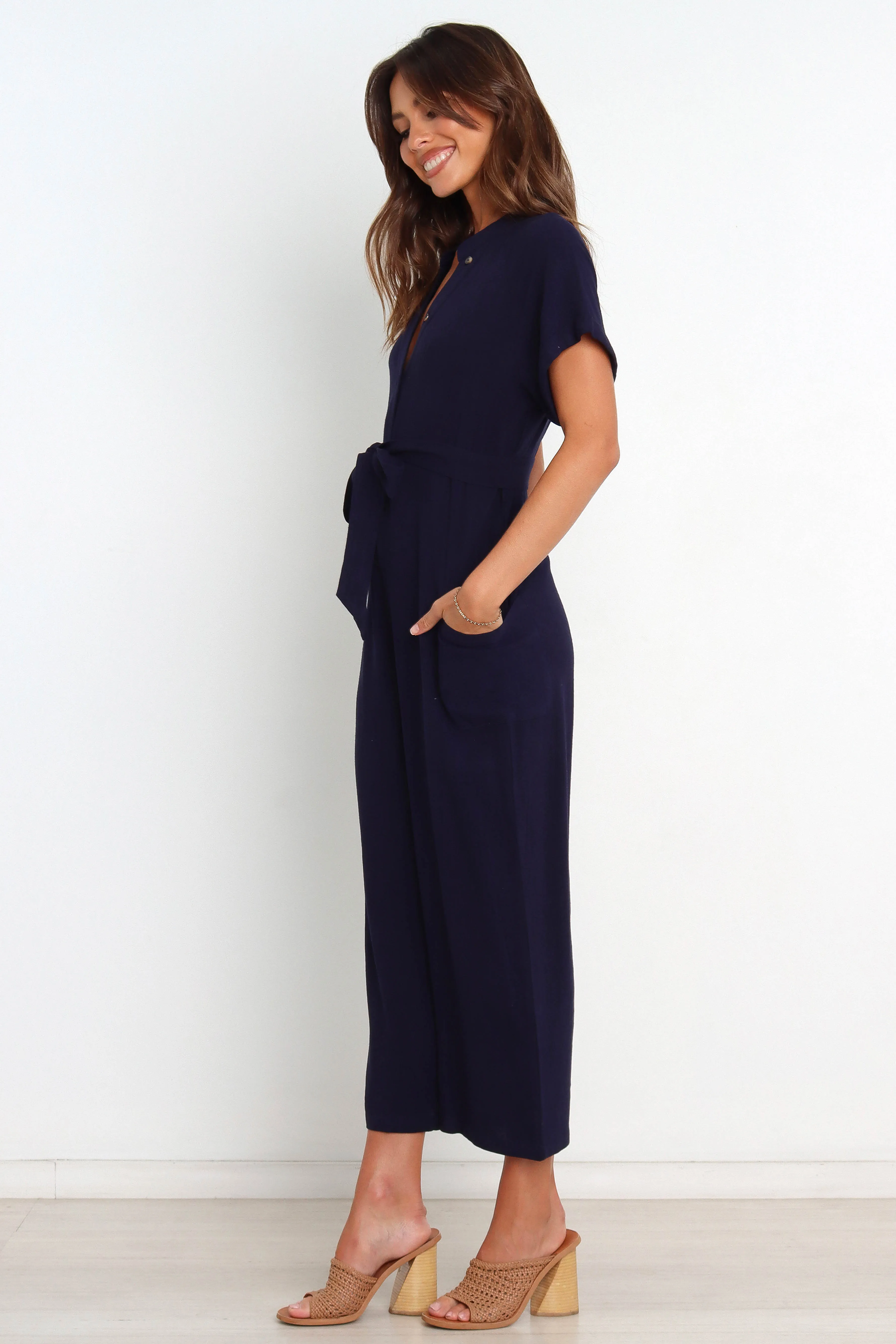 Maverick Jumpsuit - Navy sold by Petal & Pup product image thumbnail 3