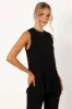 Agnes Knit Top - Black sold by Petal & Pup