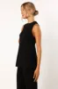 Agnes Knit Top - Black sold by Petal & Pup