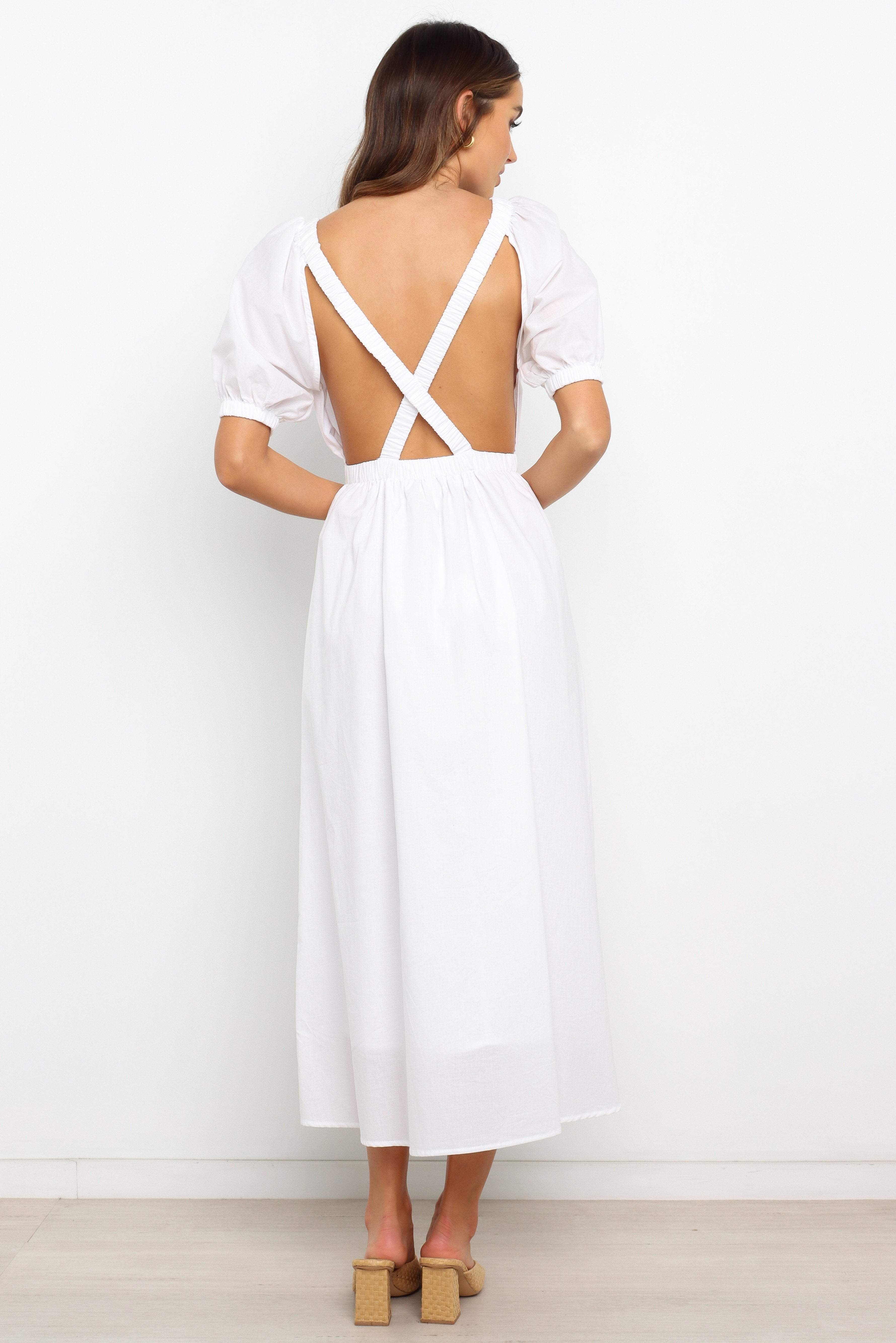Ollie Dress - White sold by Petal & Pup product image thumbnail 5