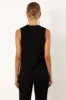 Agnes Knit Top - Black sold by Petal & Pup