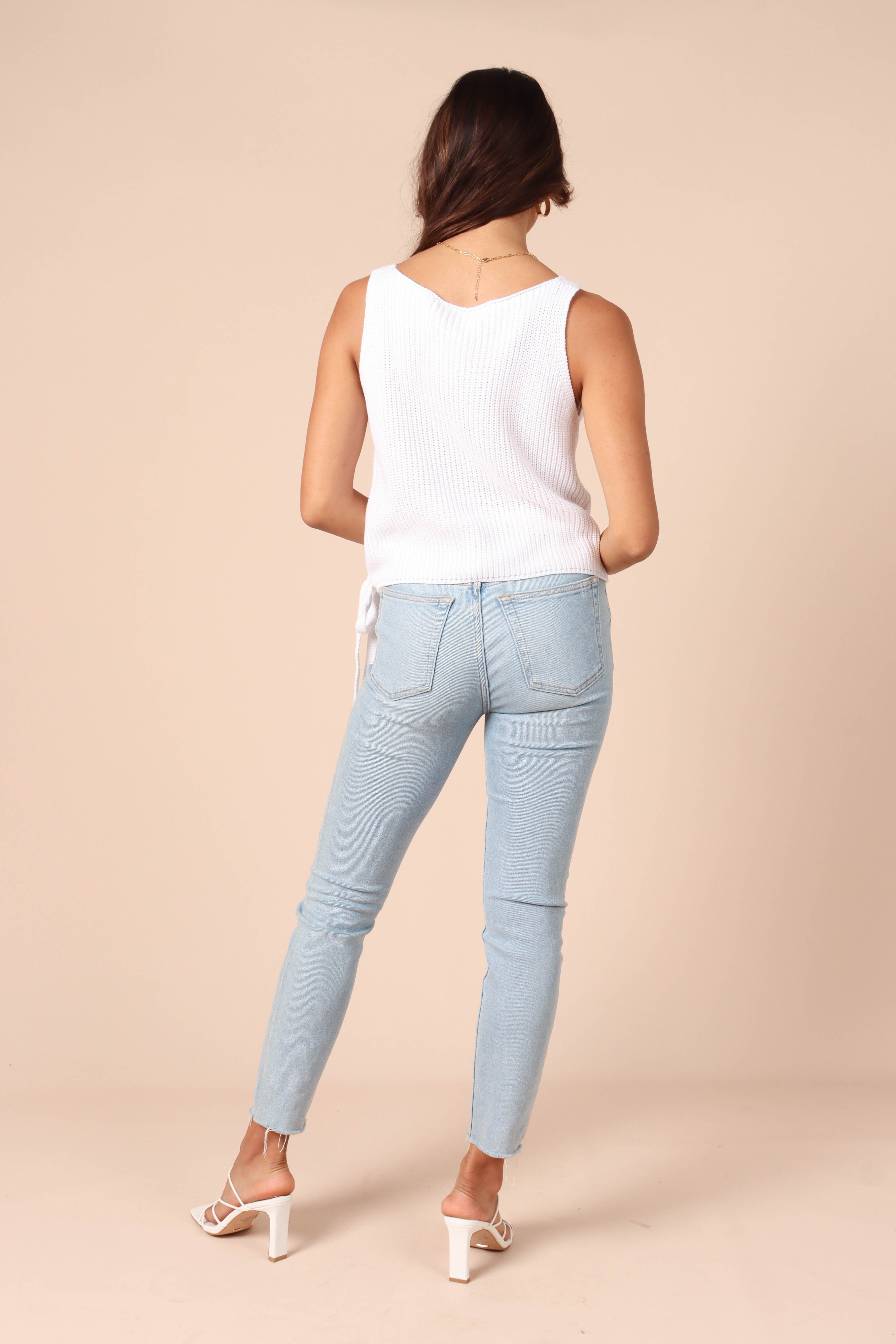 Naomi Wrap Top - White sold by Petal & Pup product image thumbnail 7