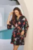 Clerice Long Sleeve Mini Dress - Navy sold by Petal & Pup