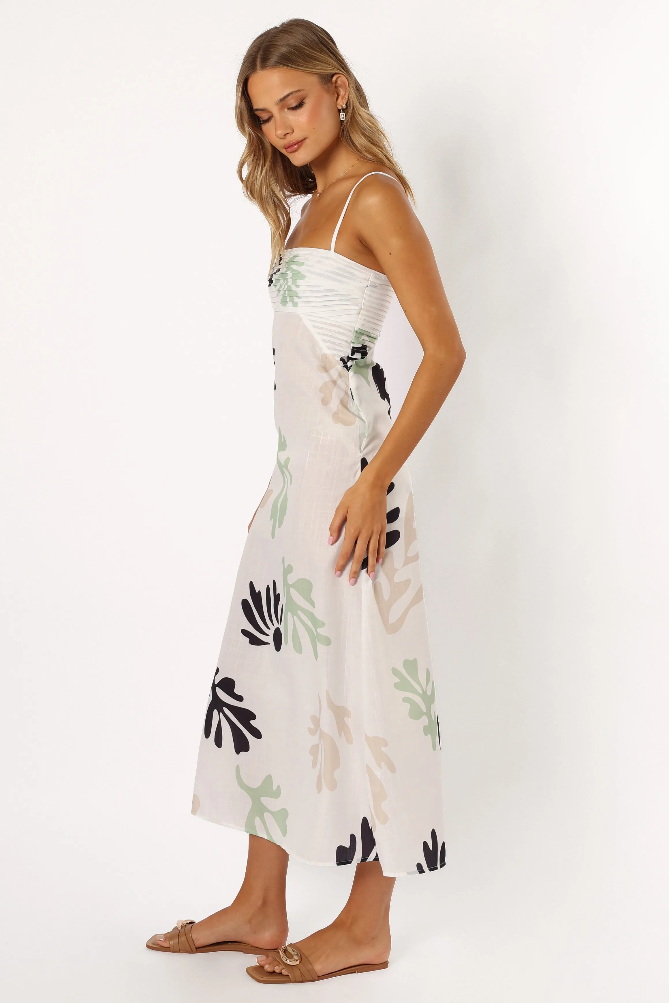 Verrone Maxi Dress - White sold by Petal & Pup product image thumbnail 2