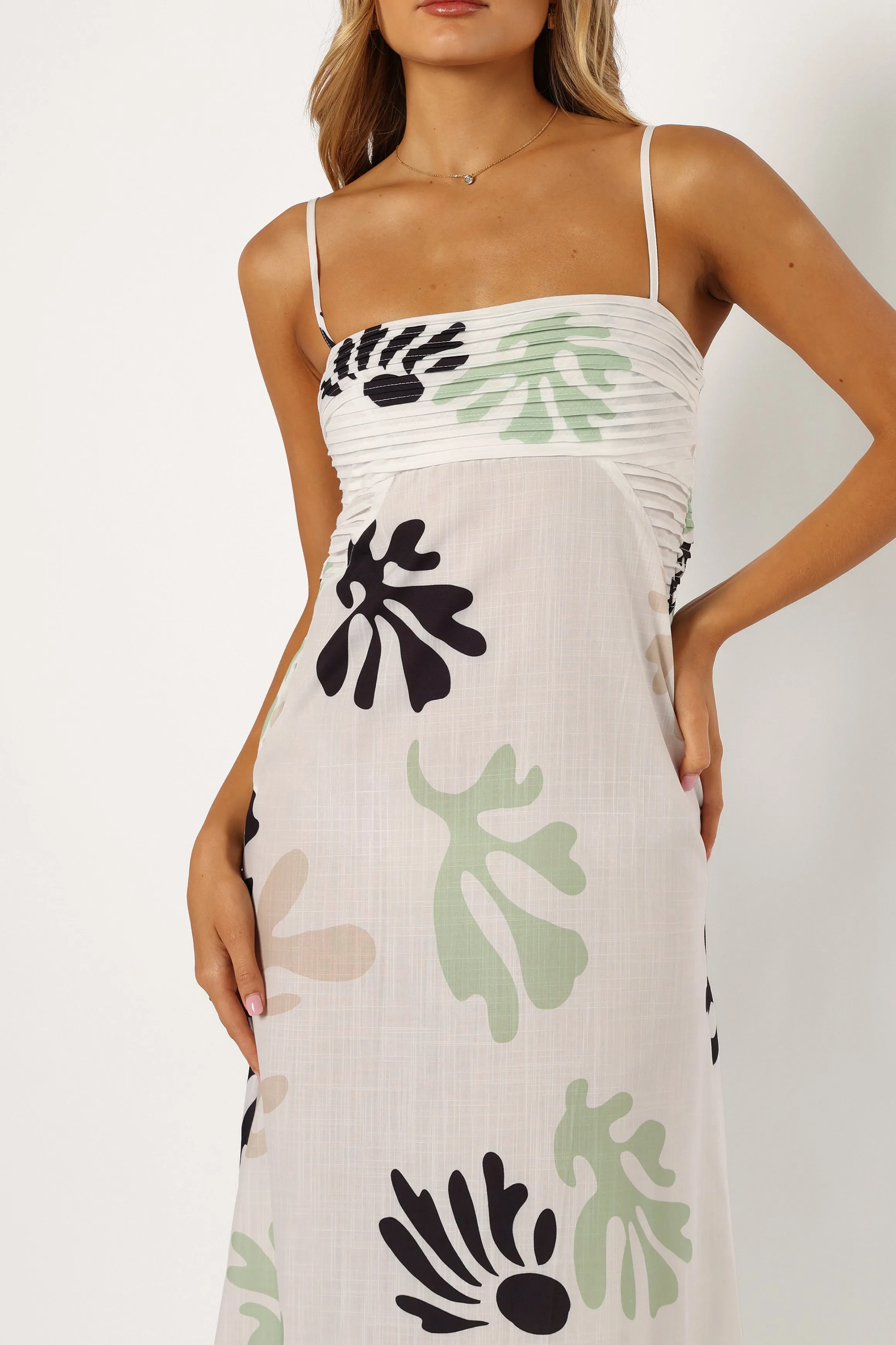 Verrone Maxi Dress - White sold by Petal & Pup product image thumbnail 5