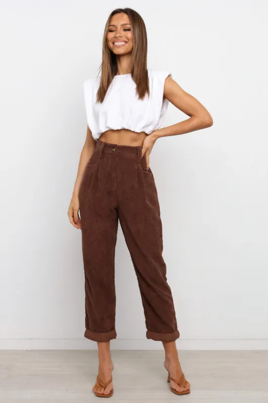 Talaren Pant - Chocolate sold by Petal & Pup