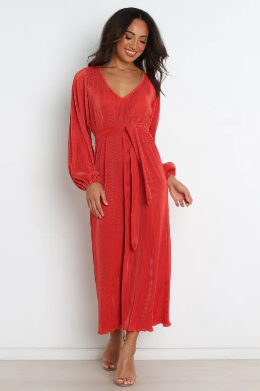 Alvia Dress - Orange sold by Petal & Pup