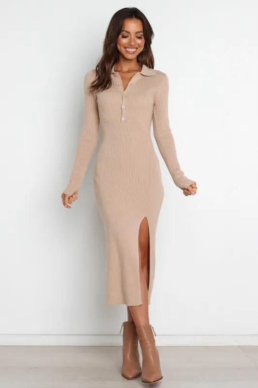 Billy Dress - Beige sold by Petal & Pup