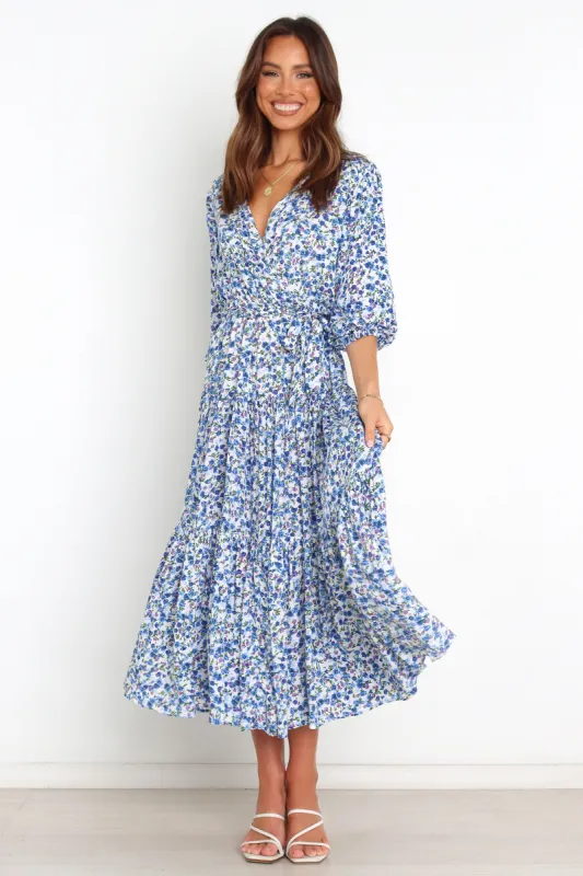 Suncatcher Dress - Blue sold by Petal & Pup