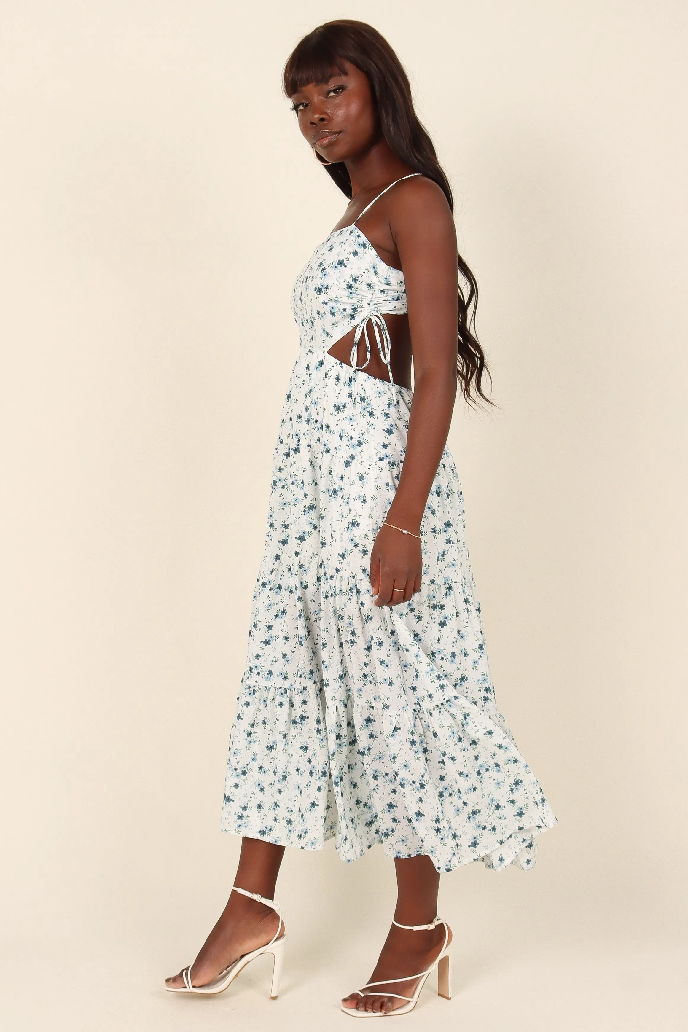 Kristle Dress - Blue sold by Petal & Pup product image thumbnail 4