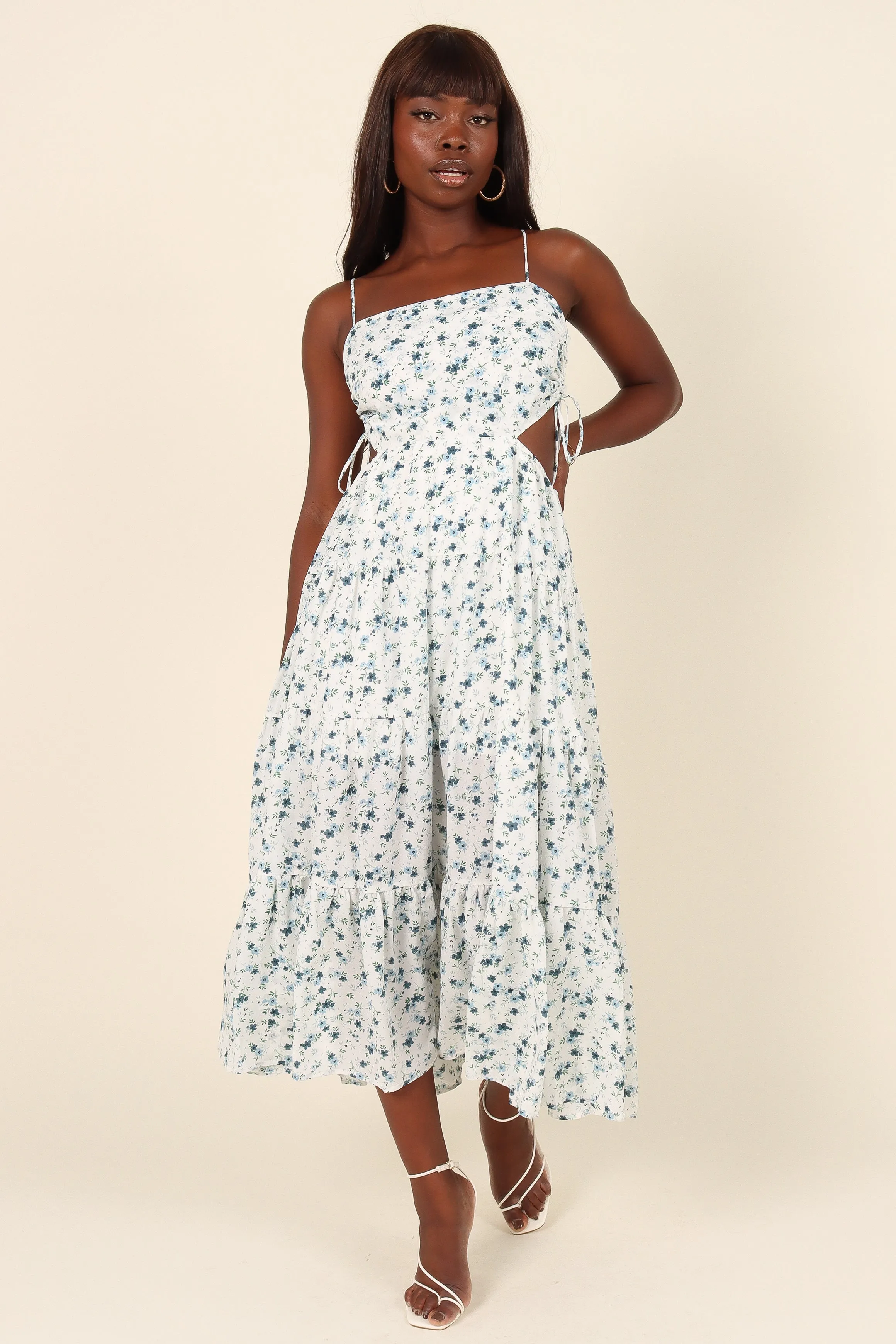Kristle Dress - Blue sold by Petal & Pup product image thumbnail 5