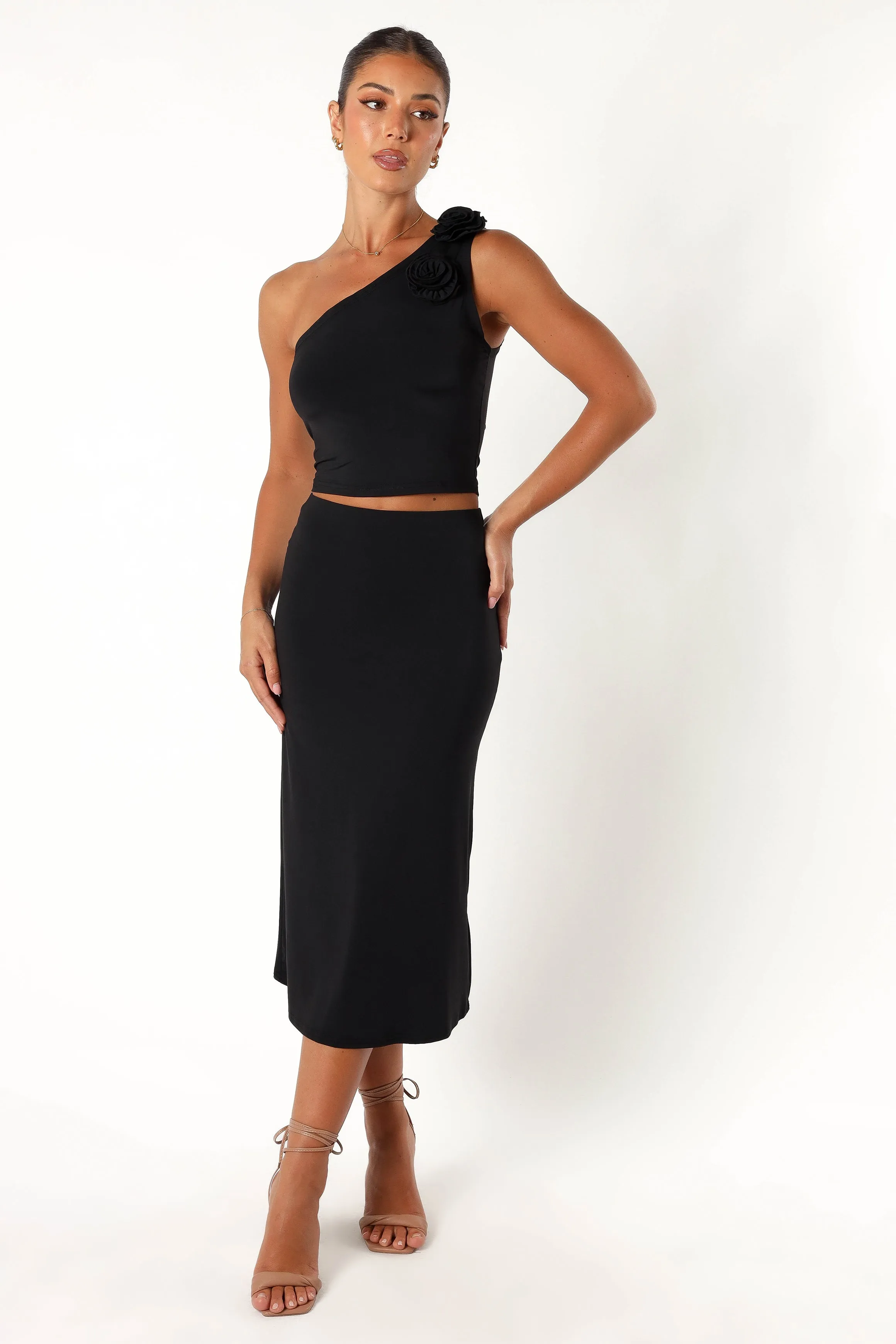Keely Two Piece Set - Black sold by Petal & Pup product image thumbnail 2