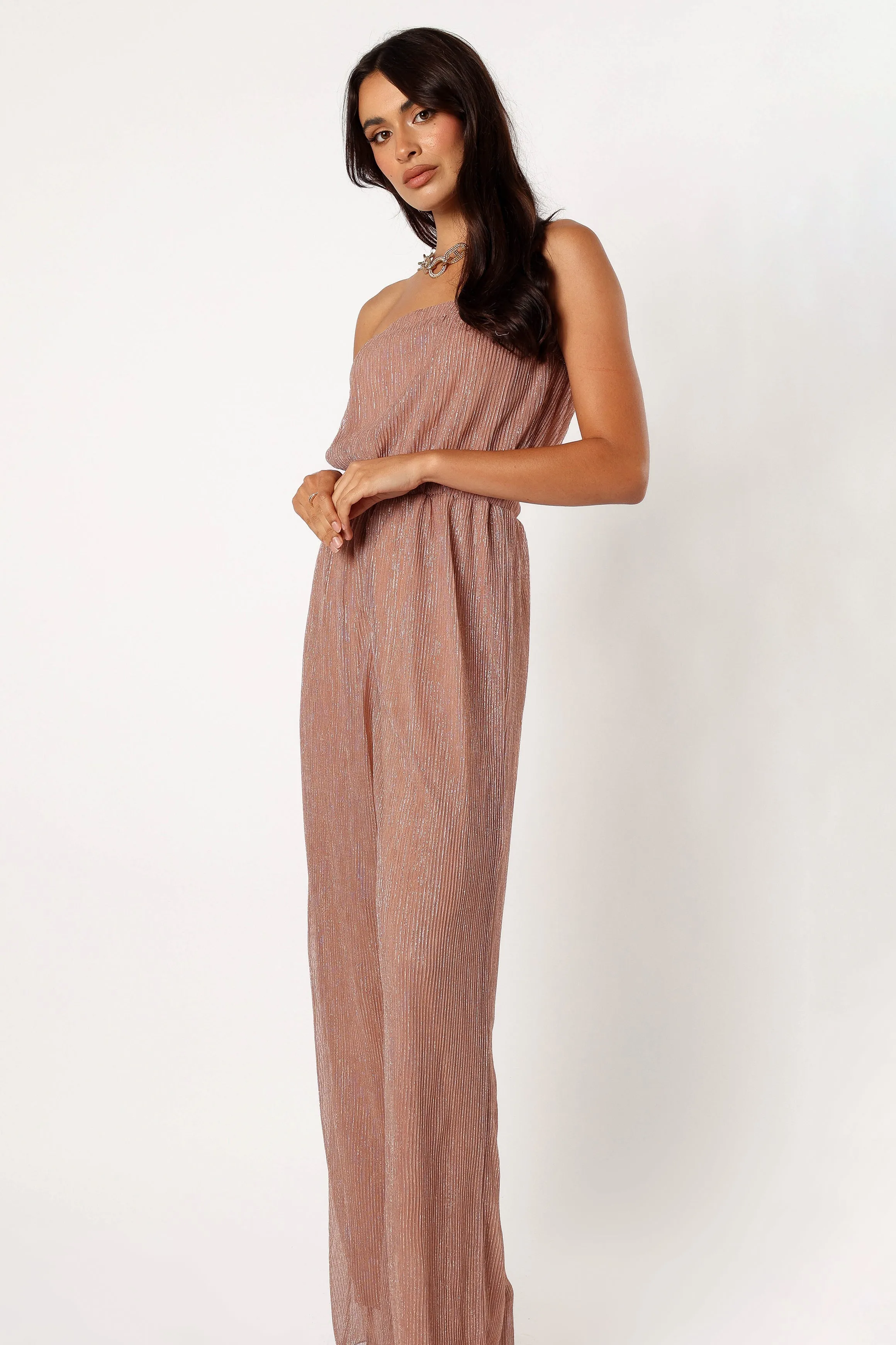 Callie Jumpsuit - Rose Gold sold by Petal & Pup product image thumbnail 2