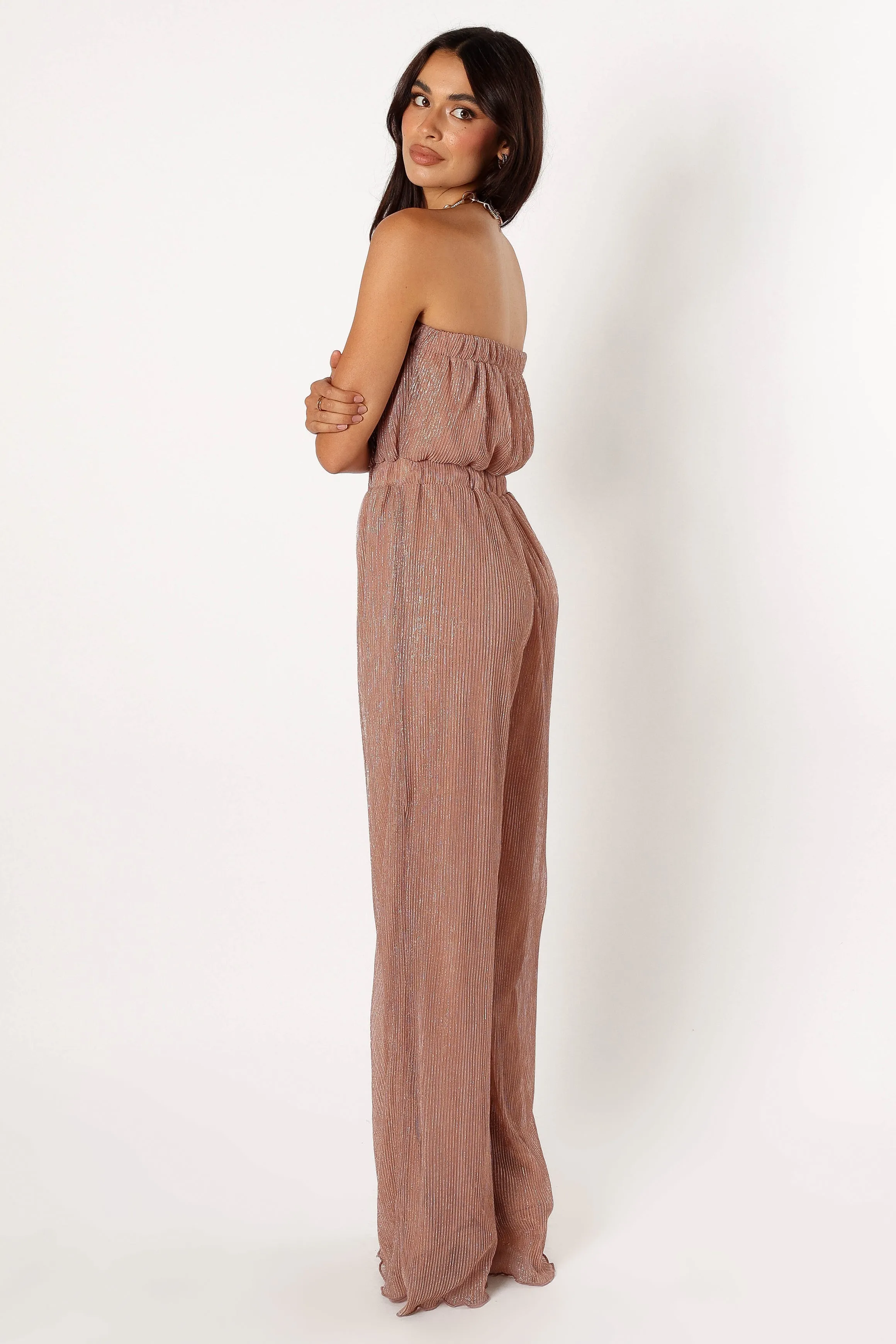 Callie Jumpsuit - Rose Gold sold by Petal & Pup product image thumbnail 3