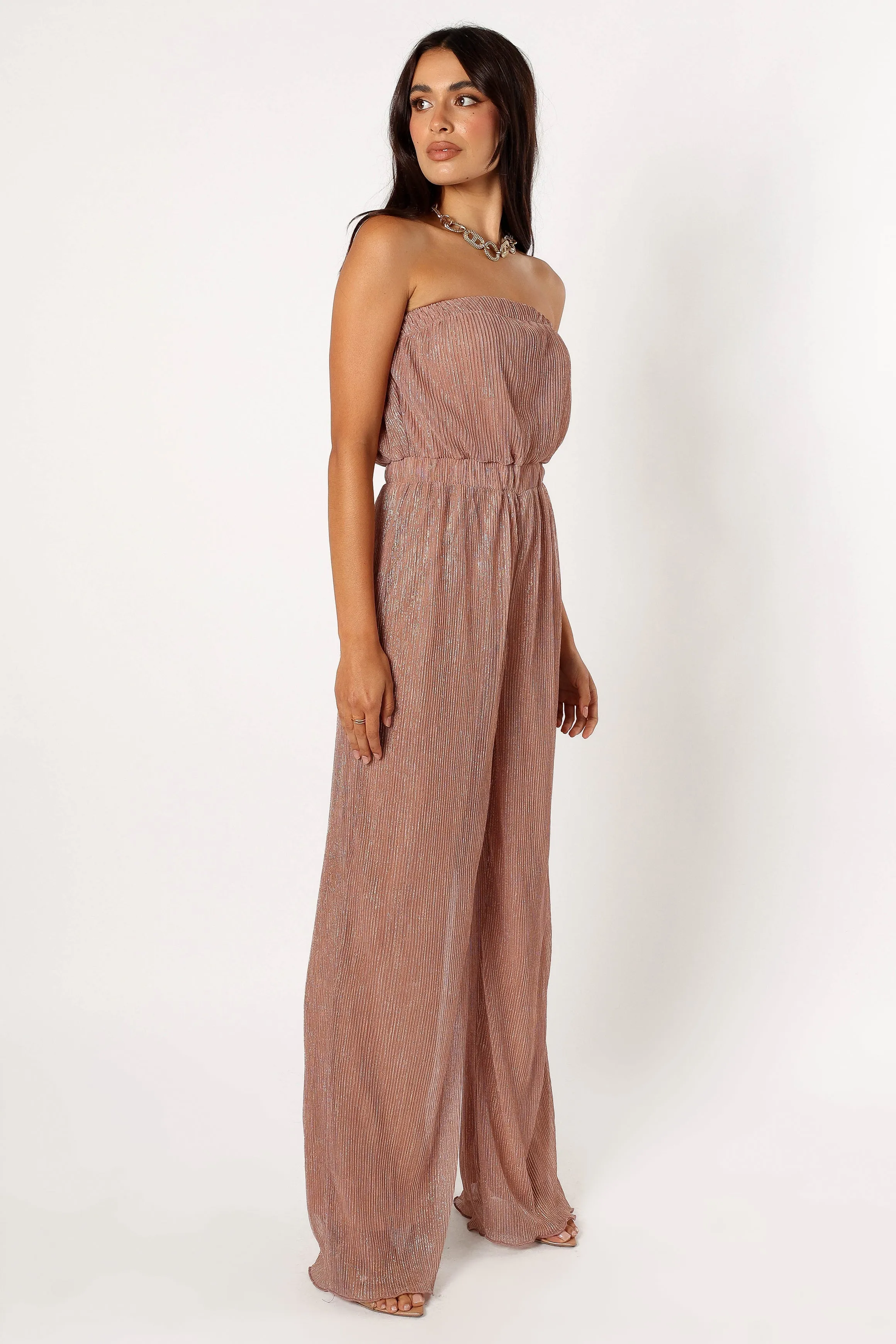 Callie Jumpsuit - Rose Gold sold by Petal & Pup product image thumbnail 4