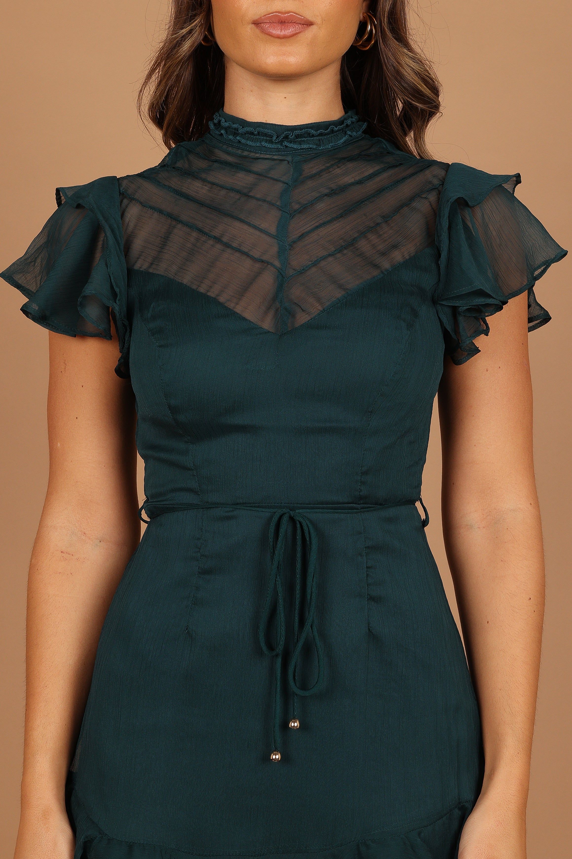 Everlee Dress - Emerald sold by Petal & Pup product image thumbnail 2