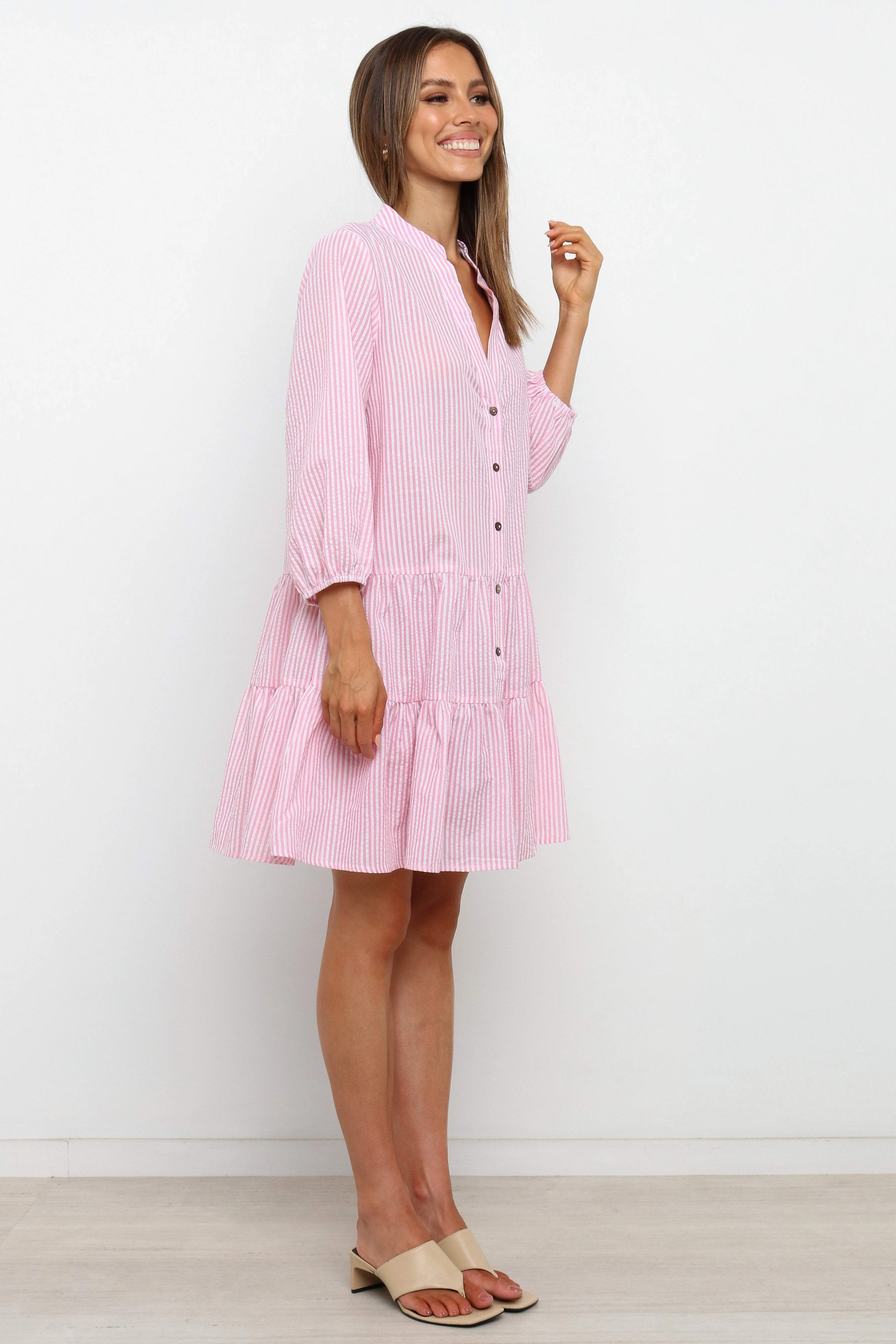 Astra Dress - Pink sold by Petal & Pup product image thumbnail 5
