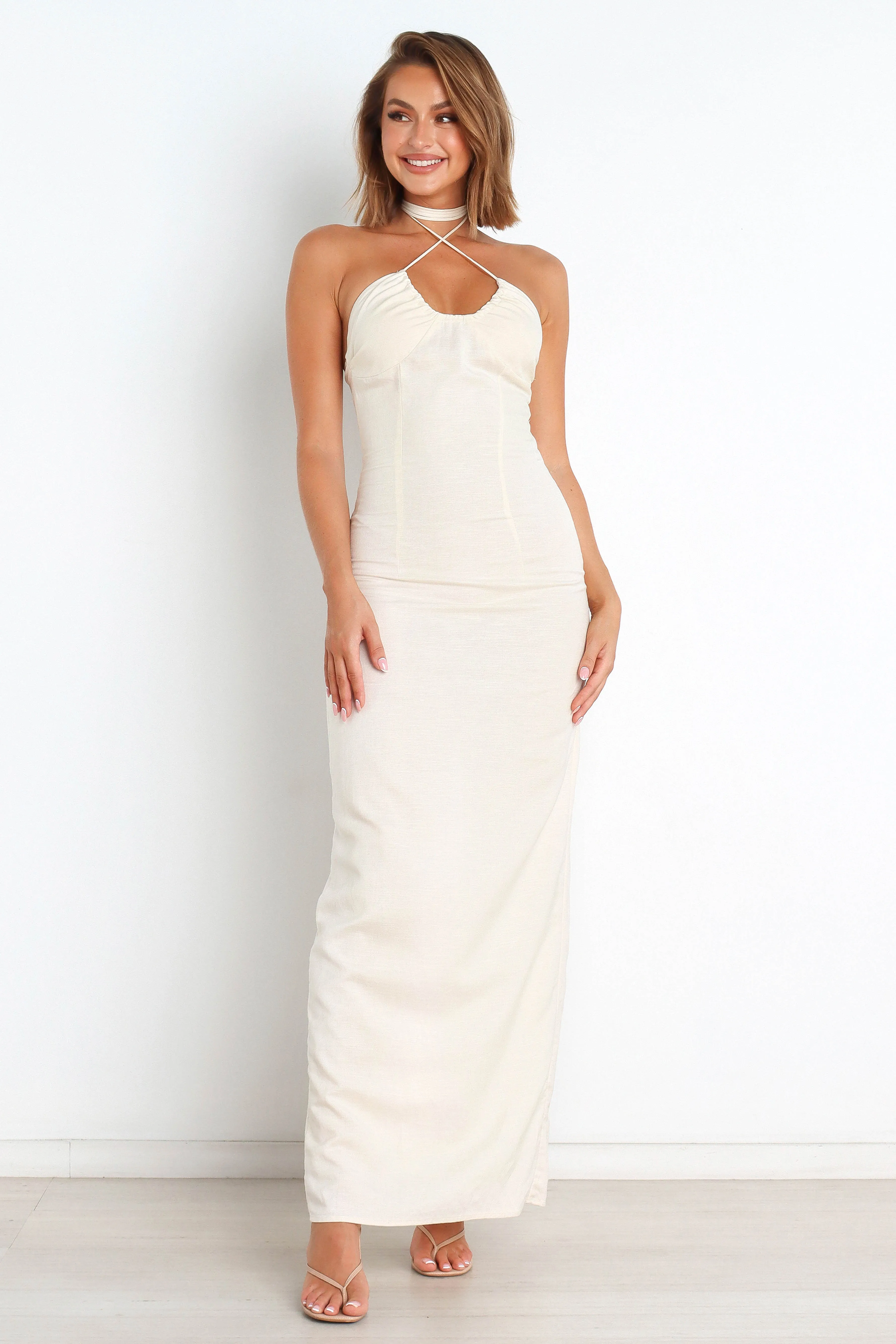 Sunset Dress - White sold by Petal & Pup product image thumbnail 3