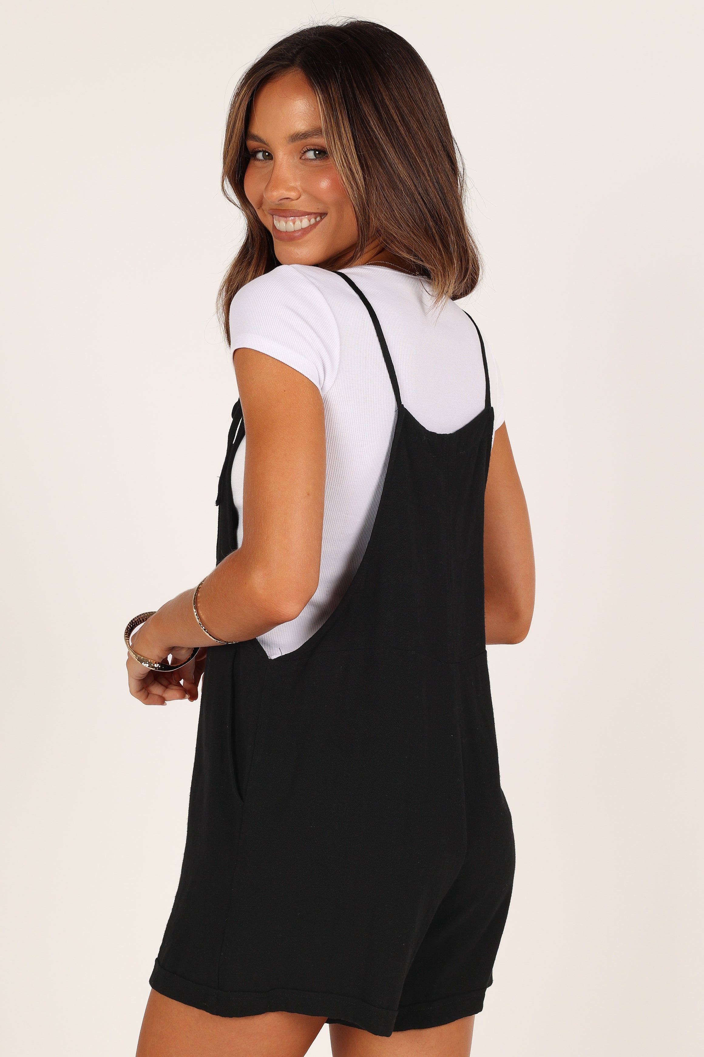 Zian Romper - Black sold by Petal & Pup product image thumbnail 2