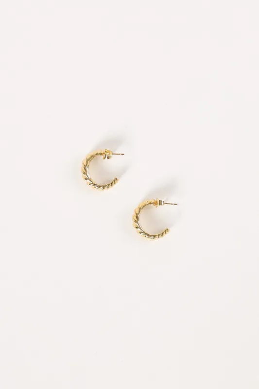 Clementine Earrings - Gold sold by Petal & Pup