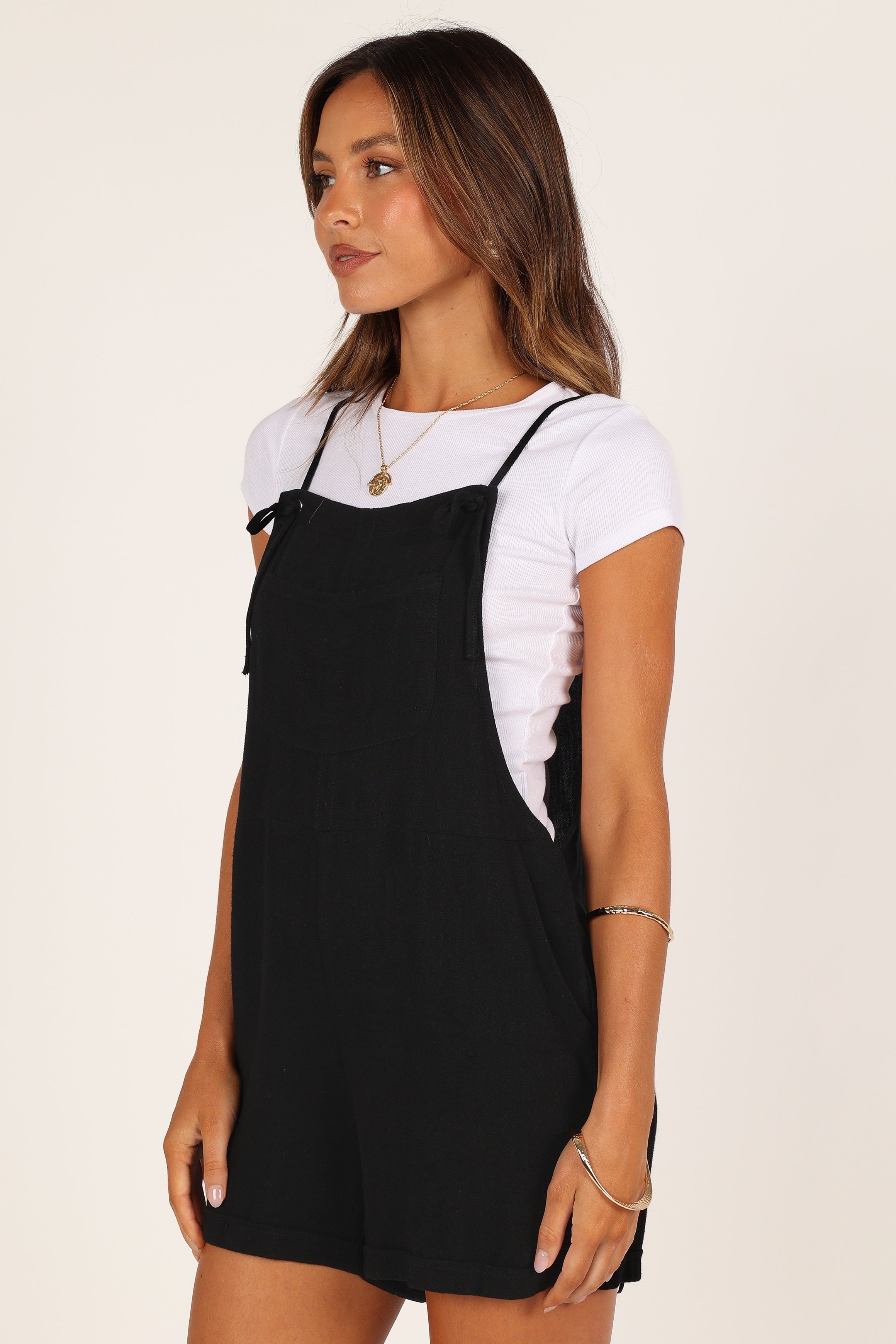 Zian Romper - Black sold by Petal & Pup product image thumbnail 5