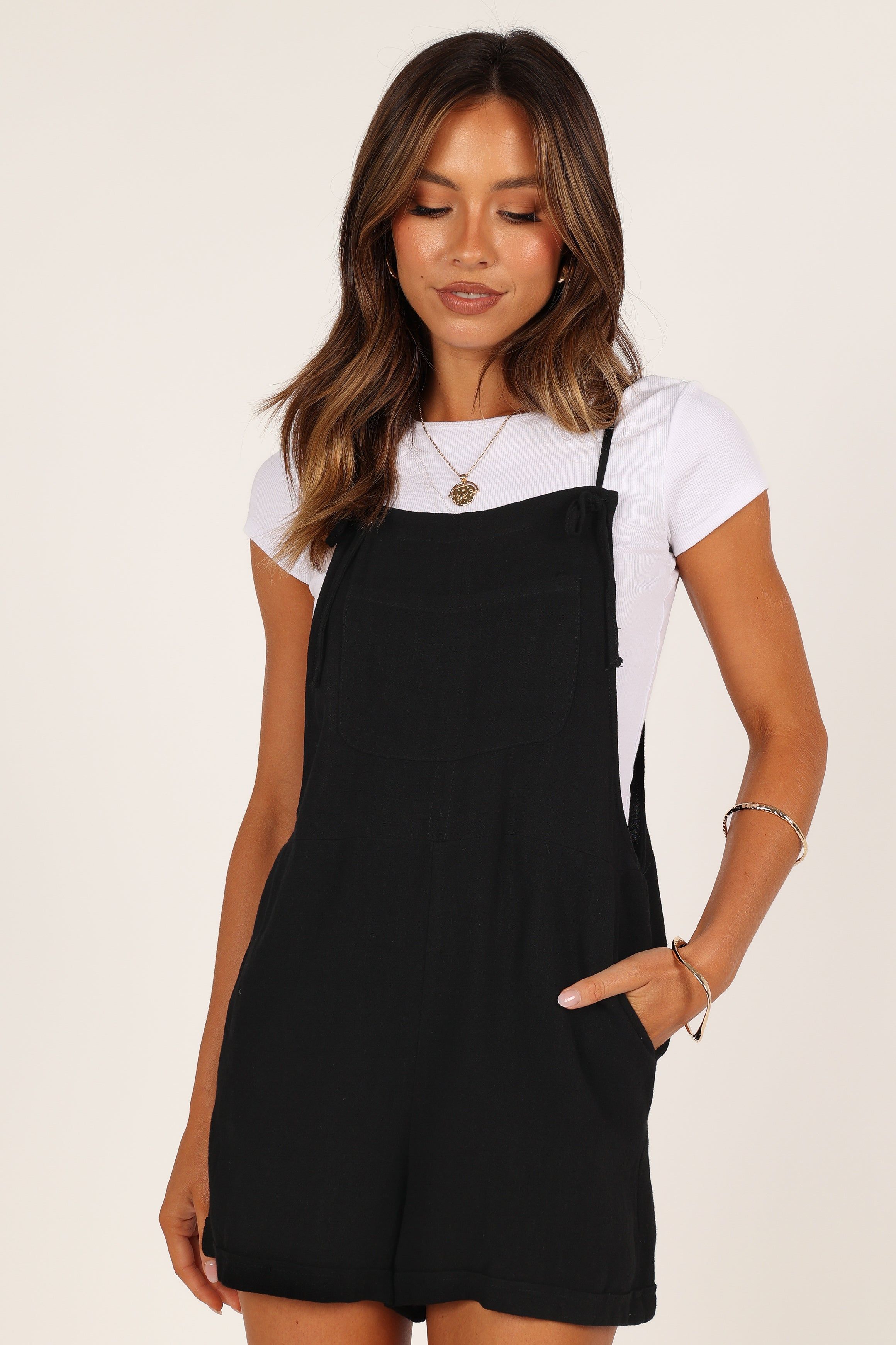 Zian Romper - Black sold by Petal & Pup product image thumbnail 6
