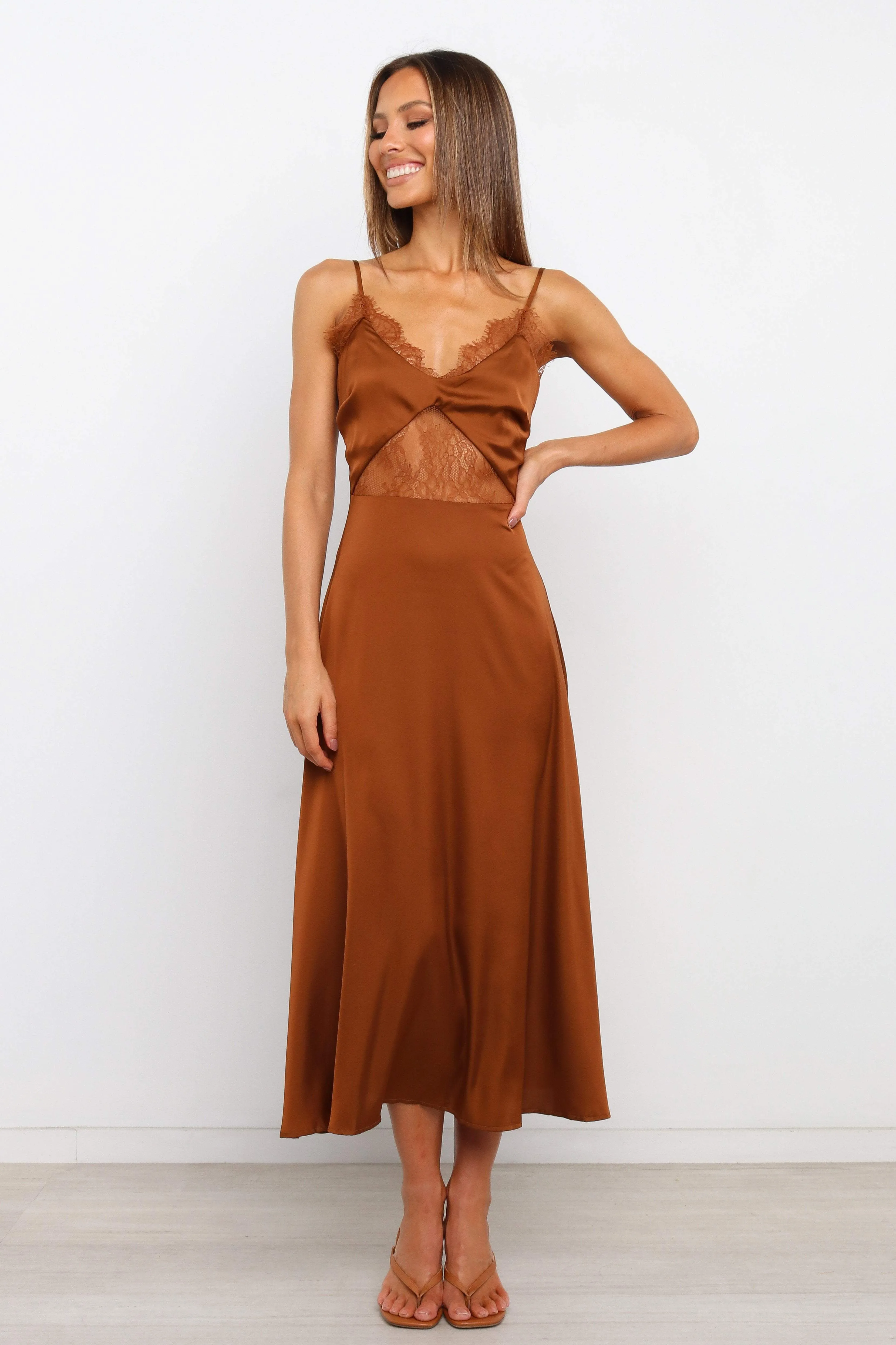 Ariel Dress - Rust sold by Petal & Pup product image thumbnail 3