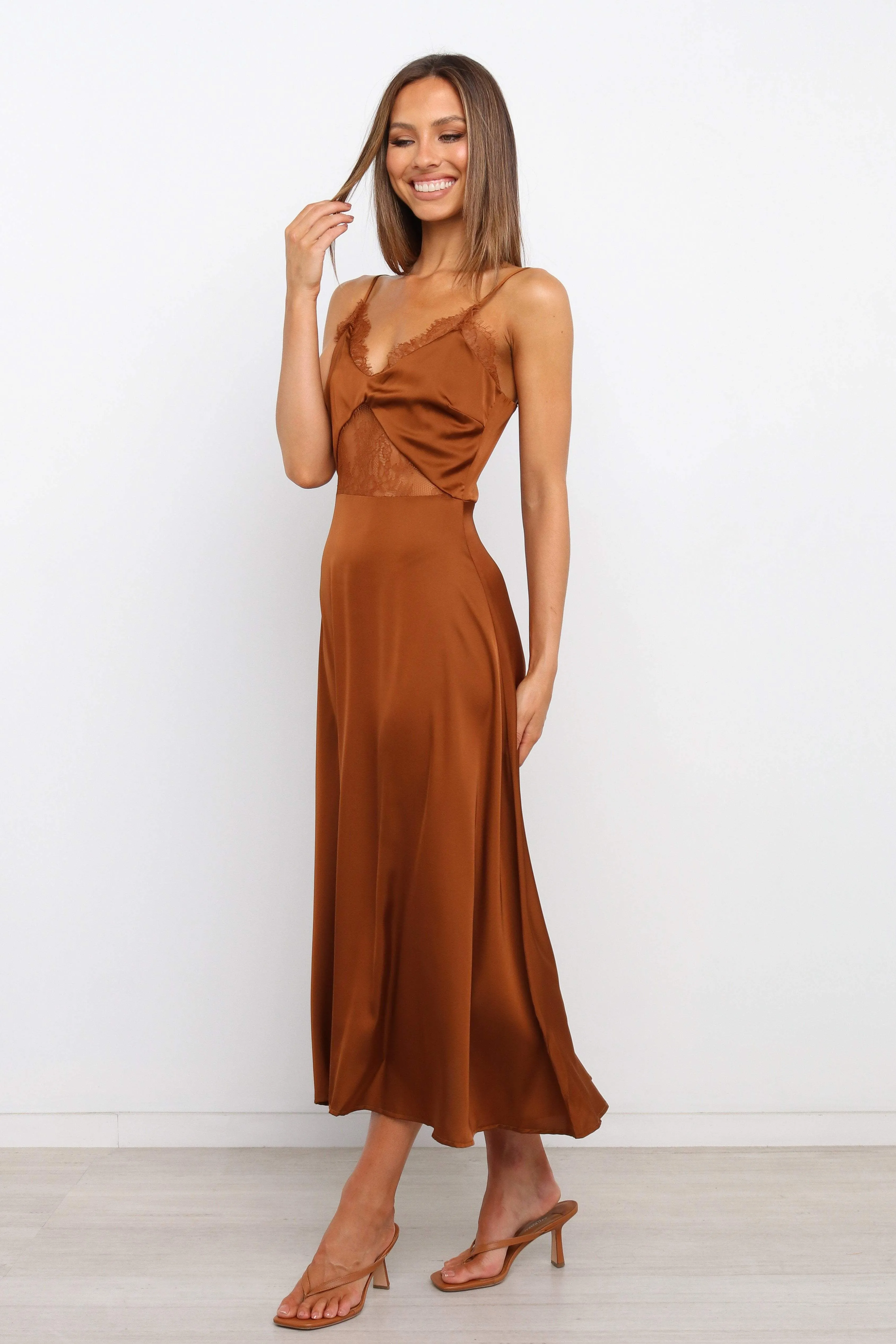 Ariel Dress - Rust sold by Petal & Pup product image thumbnail 4