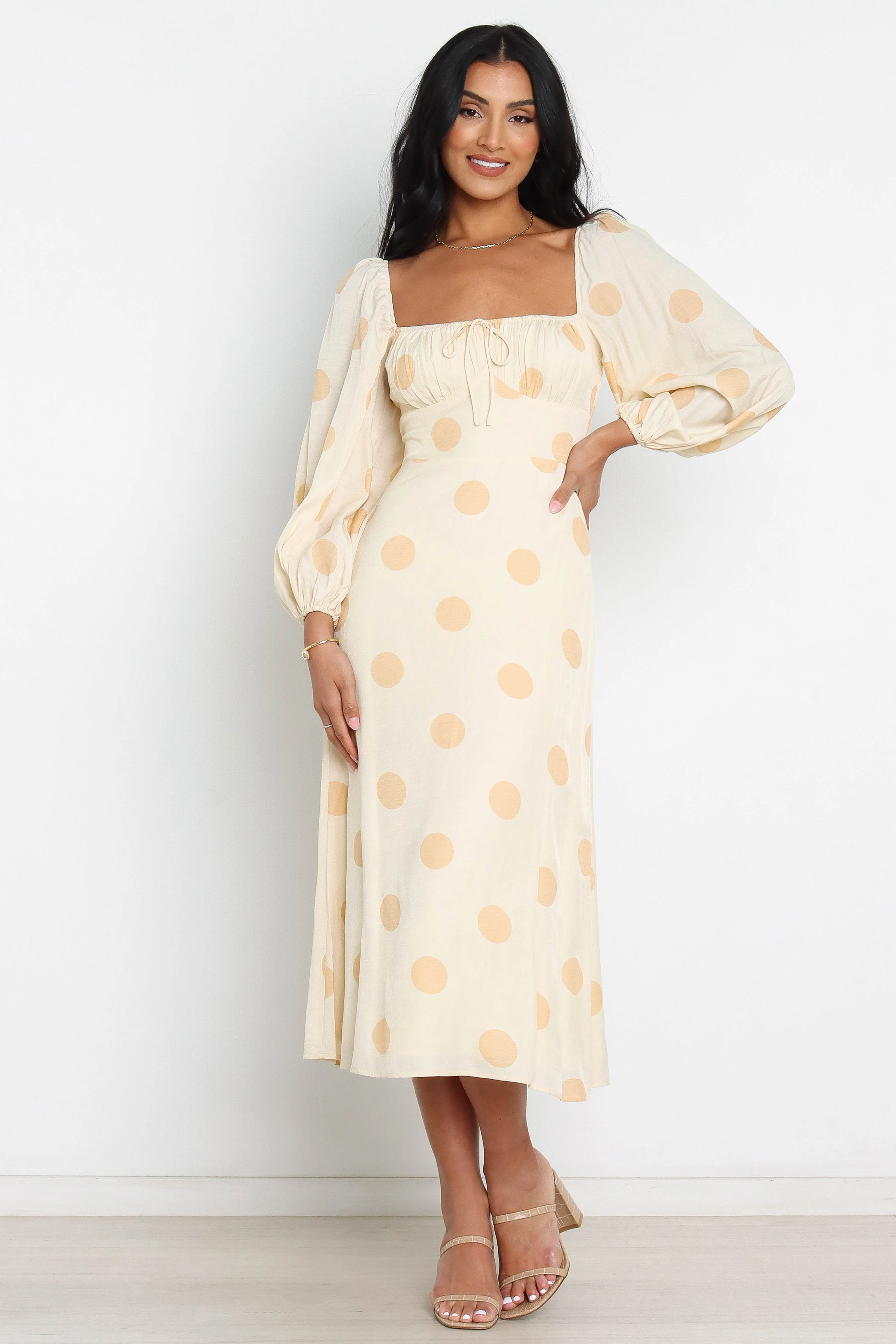 Perserino Dress - Cream sold by Petal & Pup