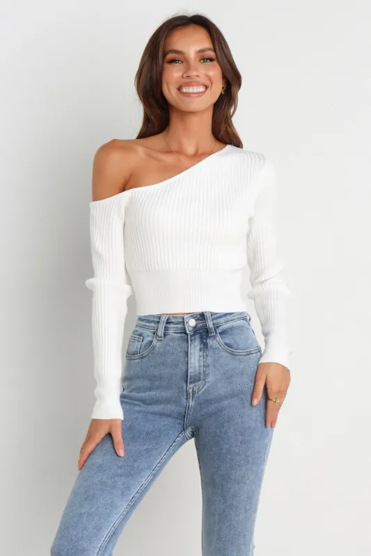 Tina Top - White sold by Petal & Pup