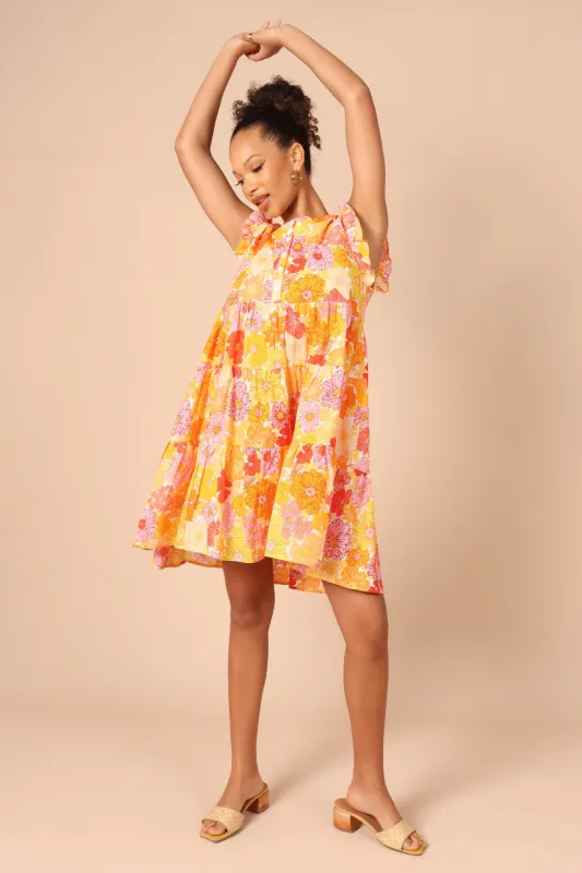 Zuma Dress - Orange sold by Petal & Pup