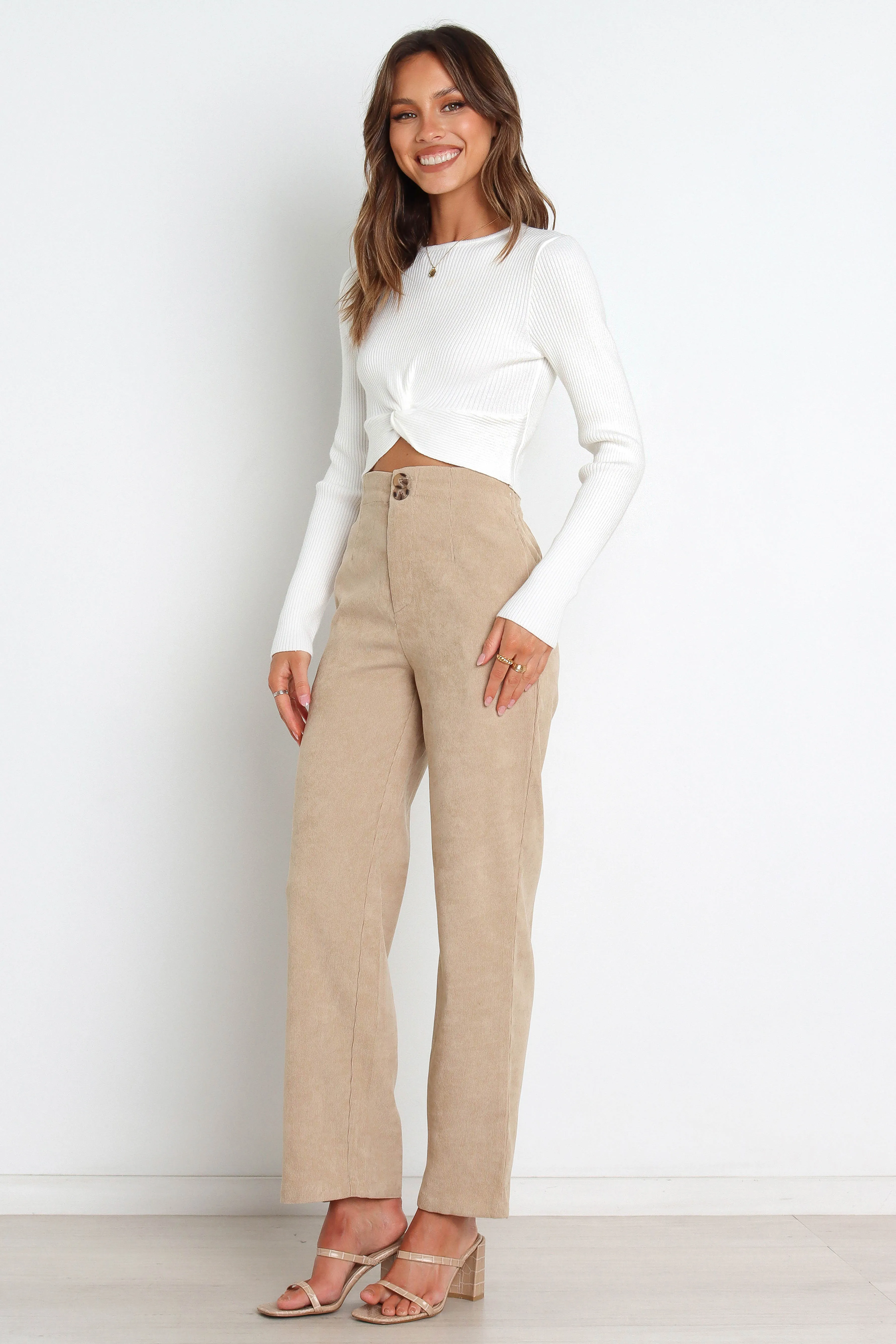 Provence Knit Sweater - White sold by Petal & Pup product image thumbnail 3