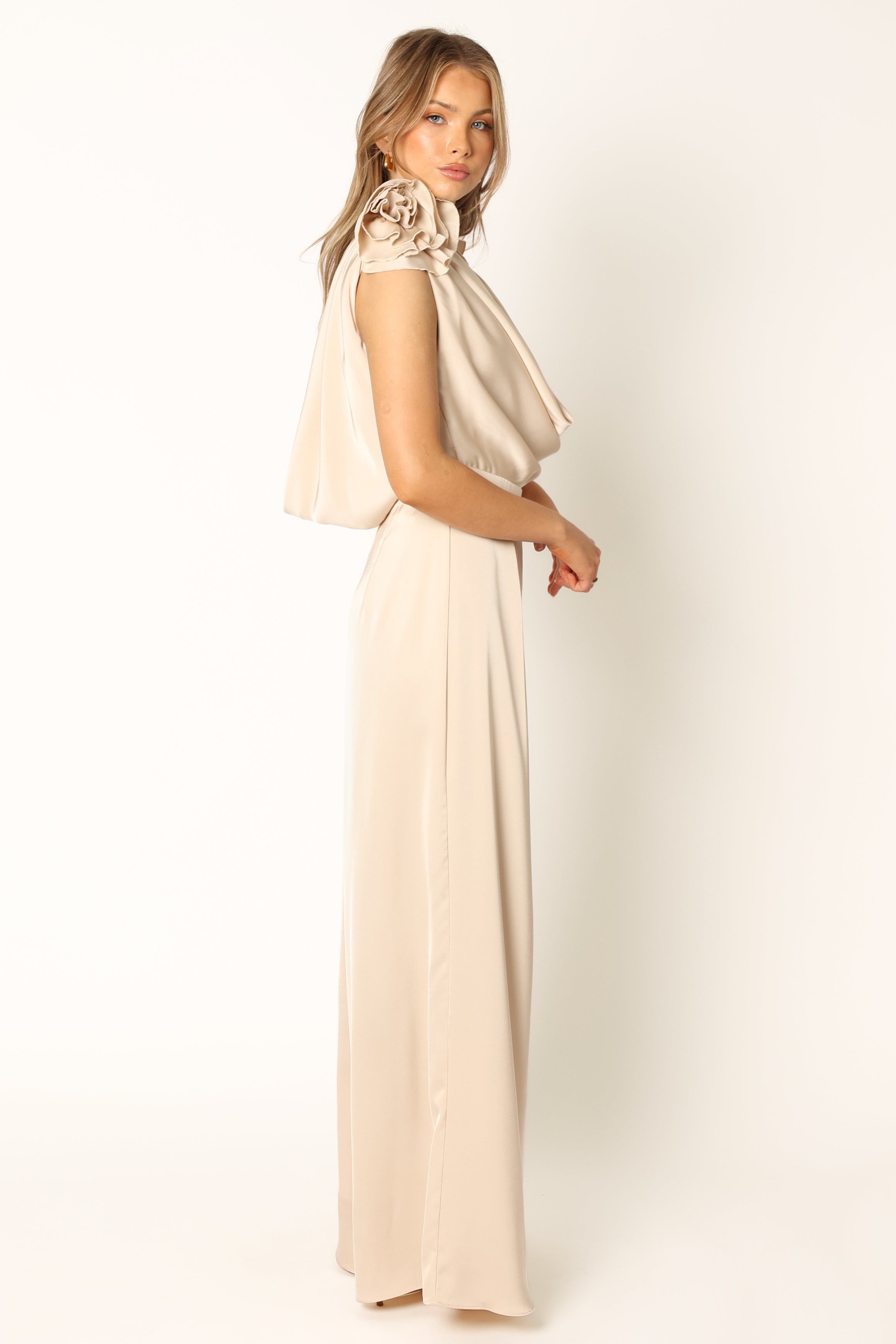 Larissa Jumpsuit - Light Taupe sold by Petal & Pup product image thumbnail 5