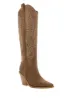 Sally Cowboy Boot - Taupe sold by Petal & Pup