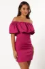 Dora Mini Dress - Berry sold by Petal & Pup