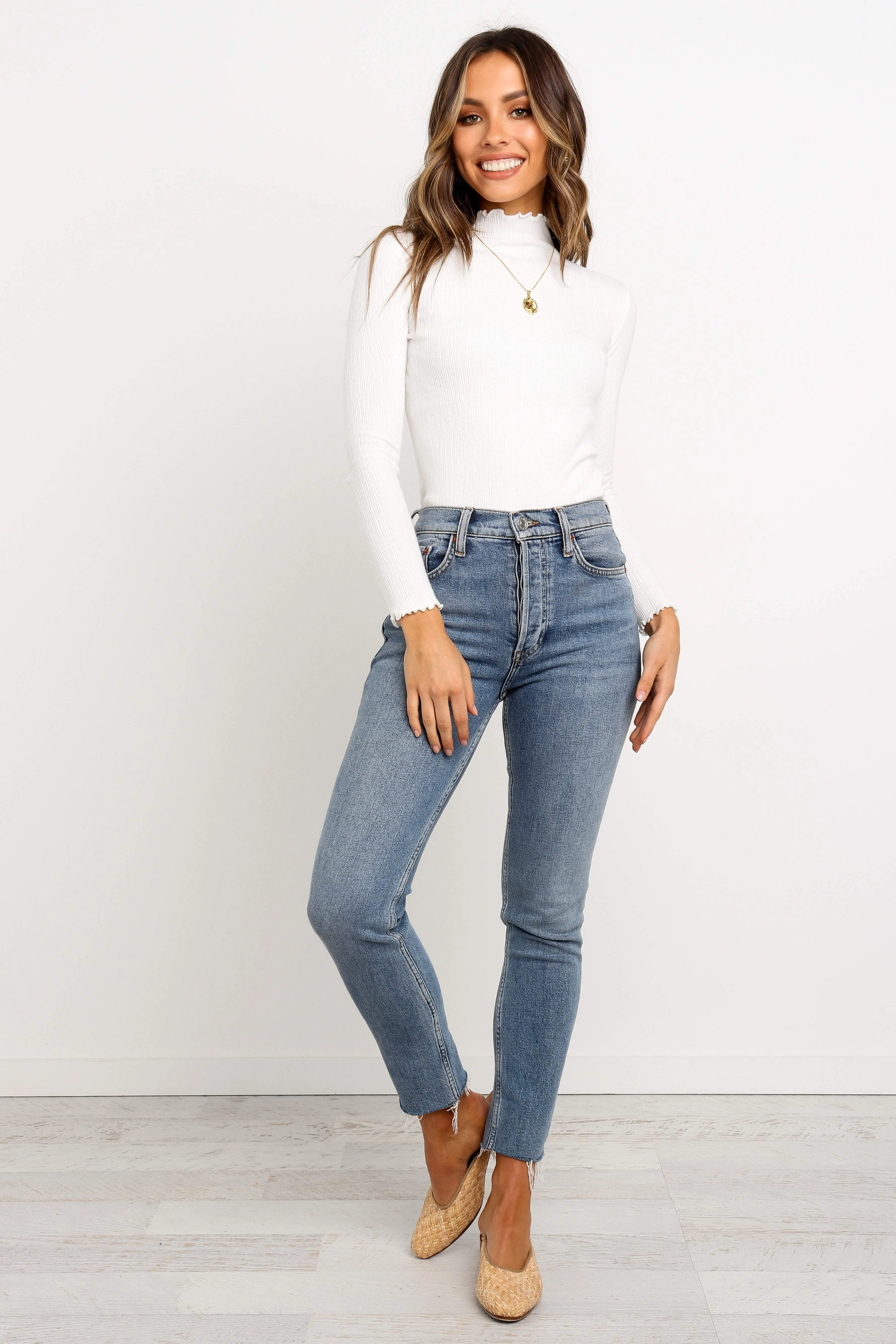 Shadow Top - White sold by Petal & Pup product image thumbnail 4