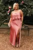 Vienna Strapless Midi Dress - Dusty Rose sold by Petal & Pup