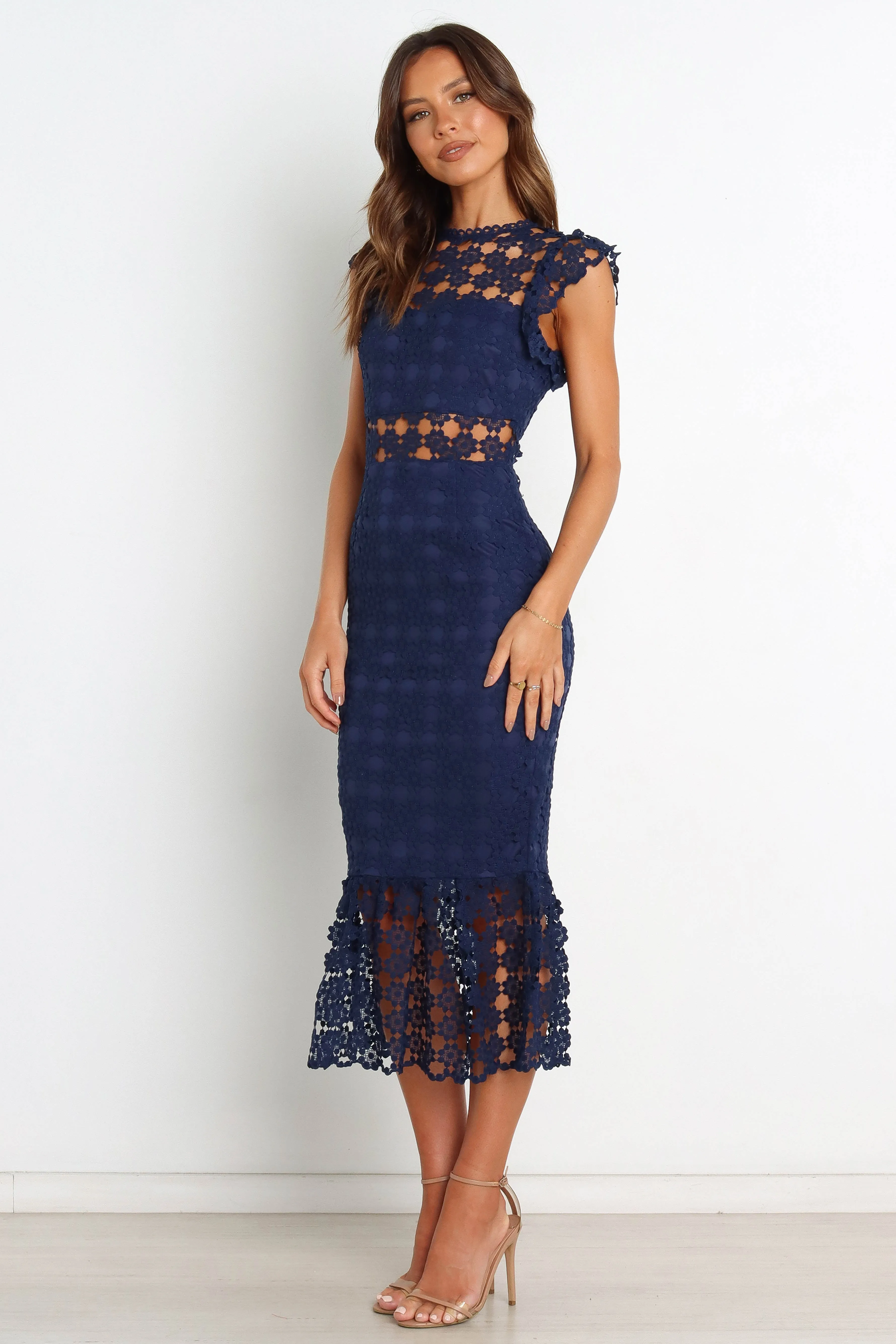 Lauren Dress - Navy sold by Petal & Pup product image thumbnail 4