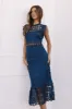 Lauren Dress - Navy sold by Petal & Pup