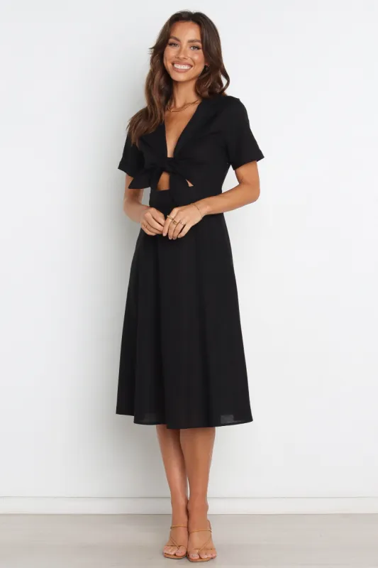 Savannah Dress - Black sold by Petal & Pup