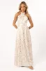 Allora Halter Dress - Yellow Floral sold by Petal & Pup