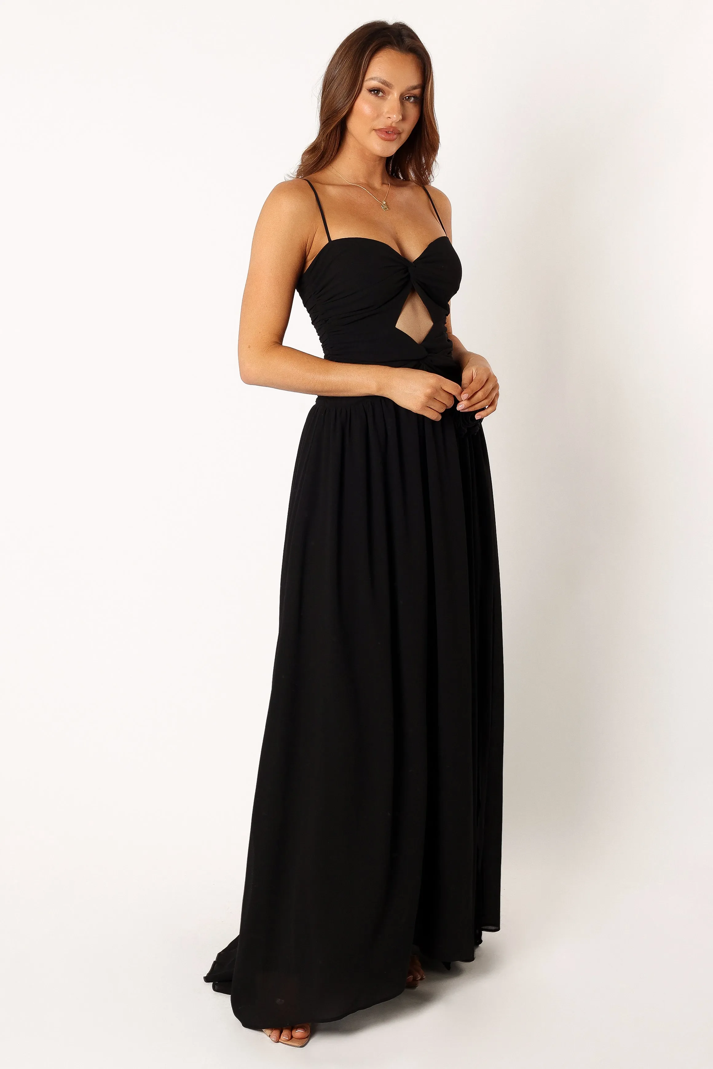 Danika Maxi Dress - Black sold by Petal & Pup product image thumbnail 3