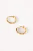 Lauren Earrings - Gold sold by Petal & Pup